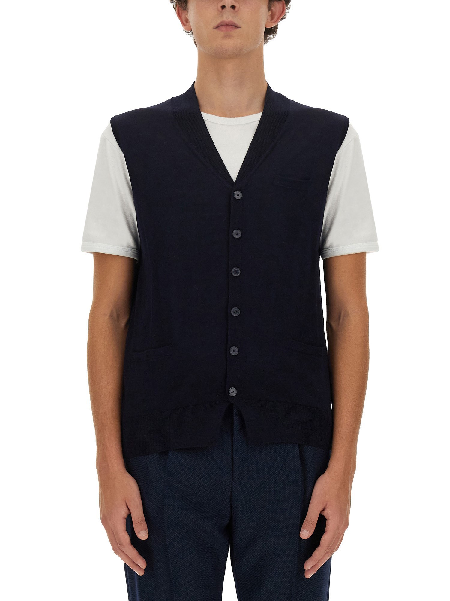 Ballantyne ballantyne v-neck vest