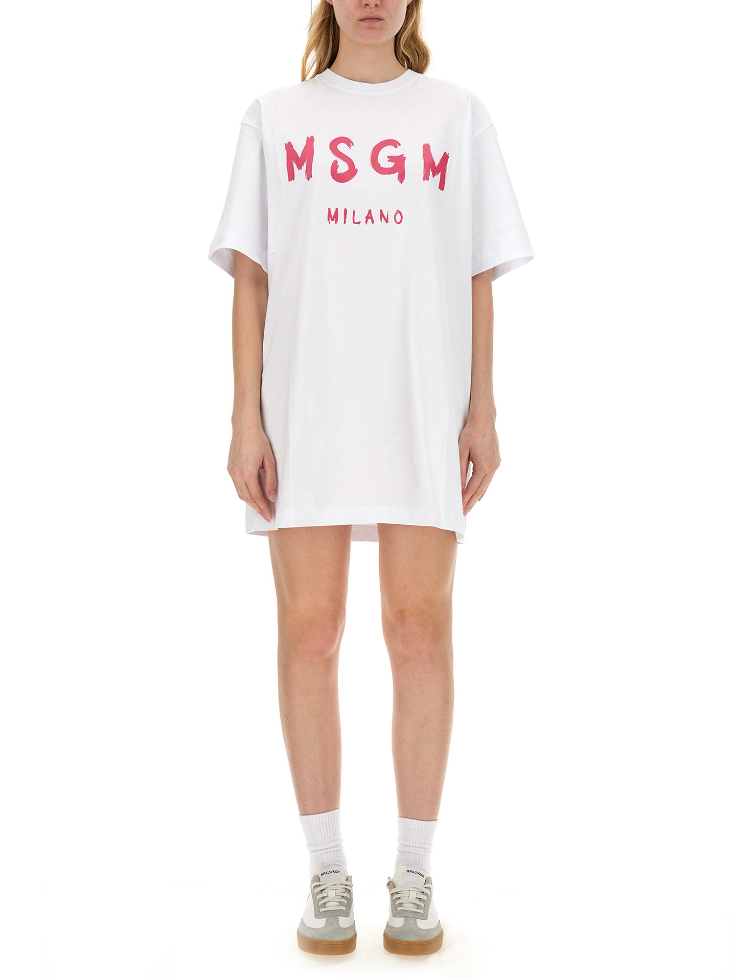 Msgm msgm dress with logo