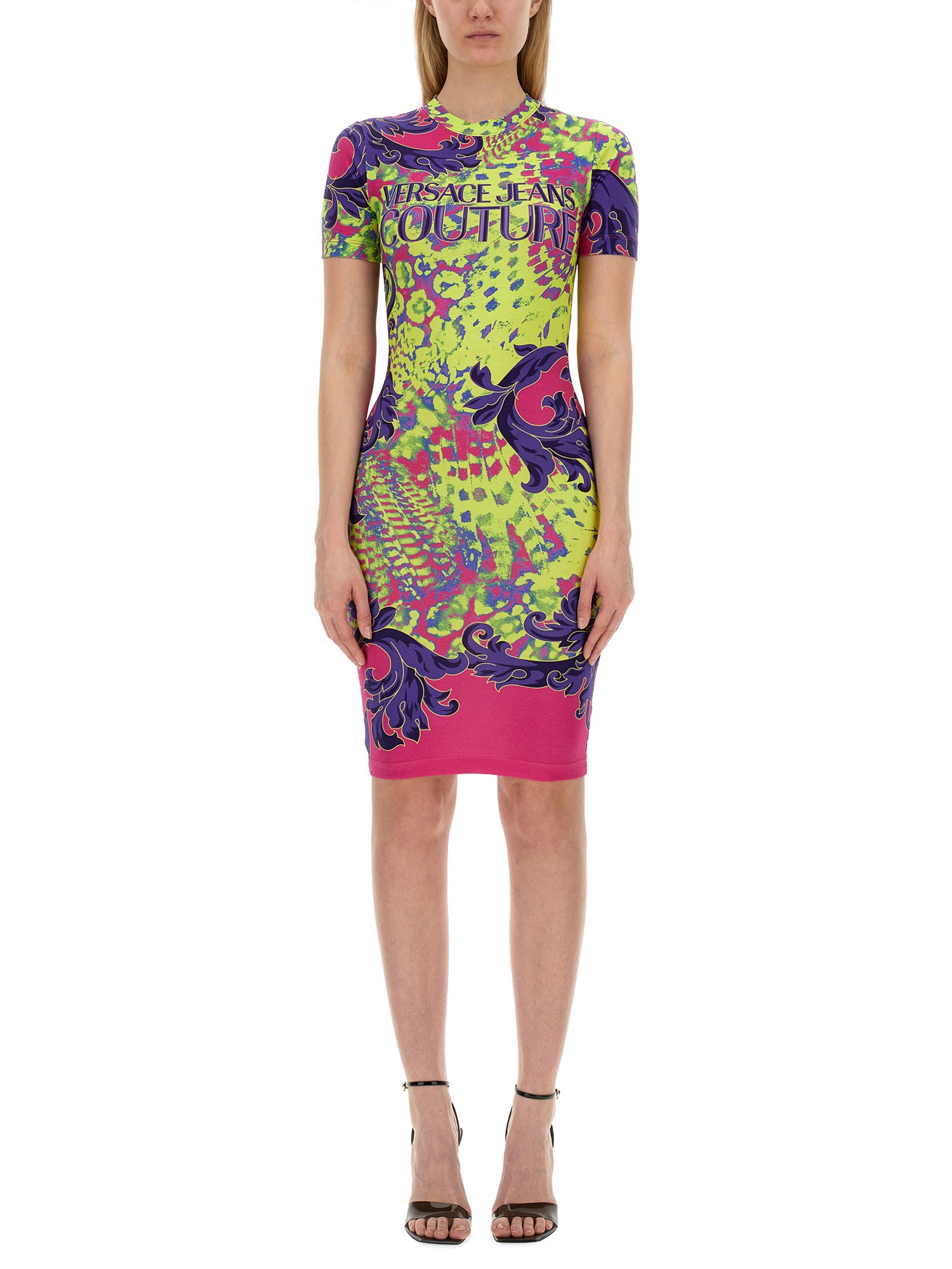 Versace Jeans Couture versace jeans couture dress with print