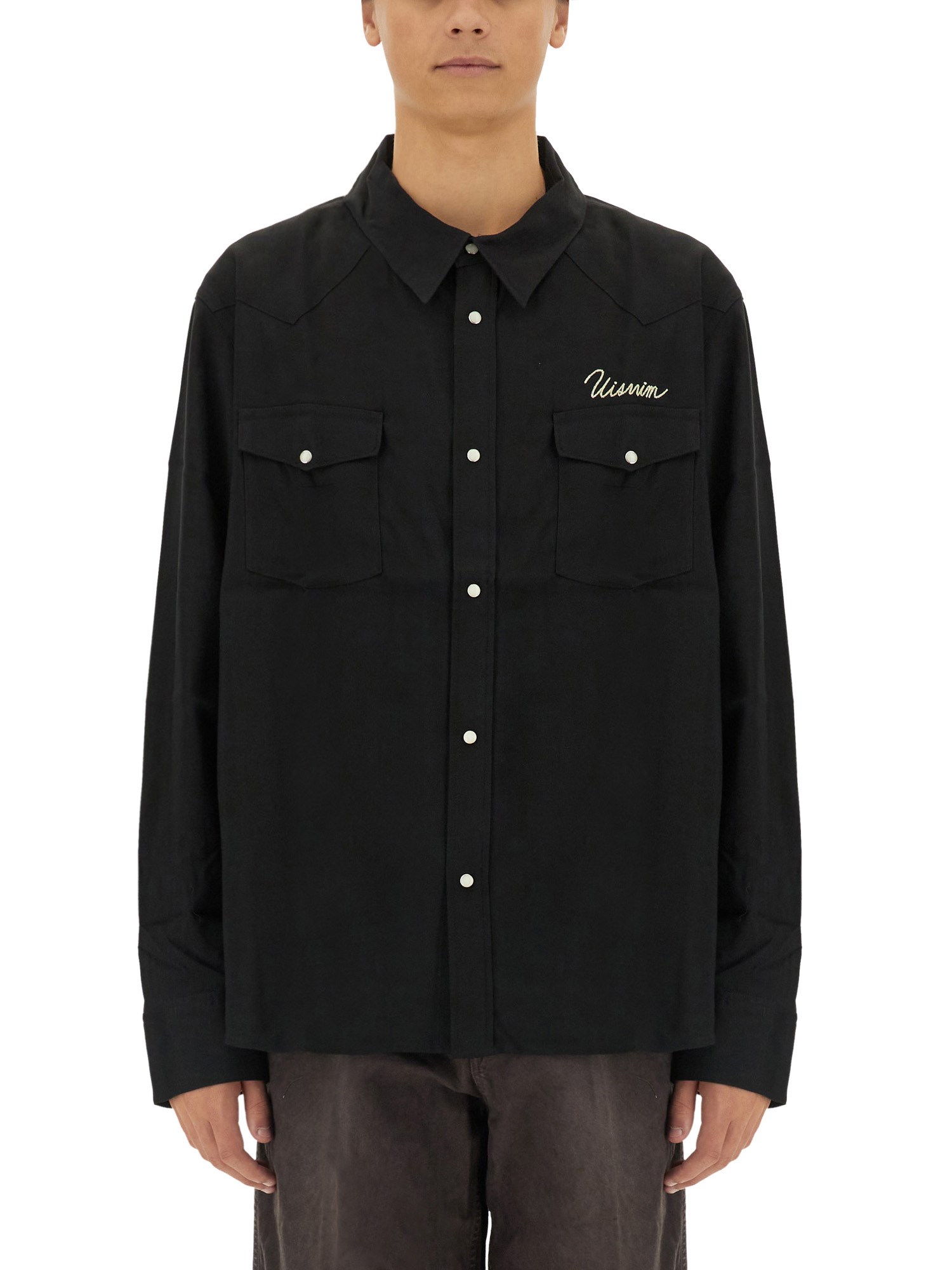  visvim shirt with logo