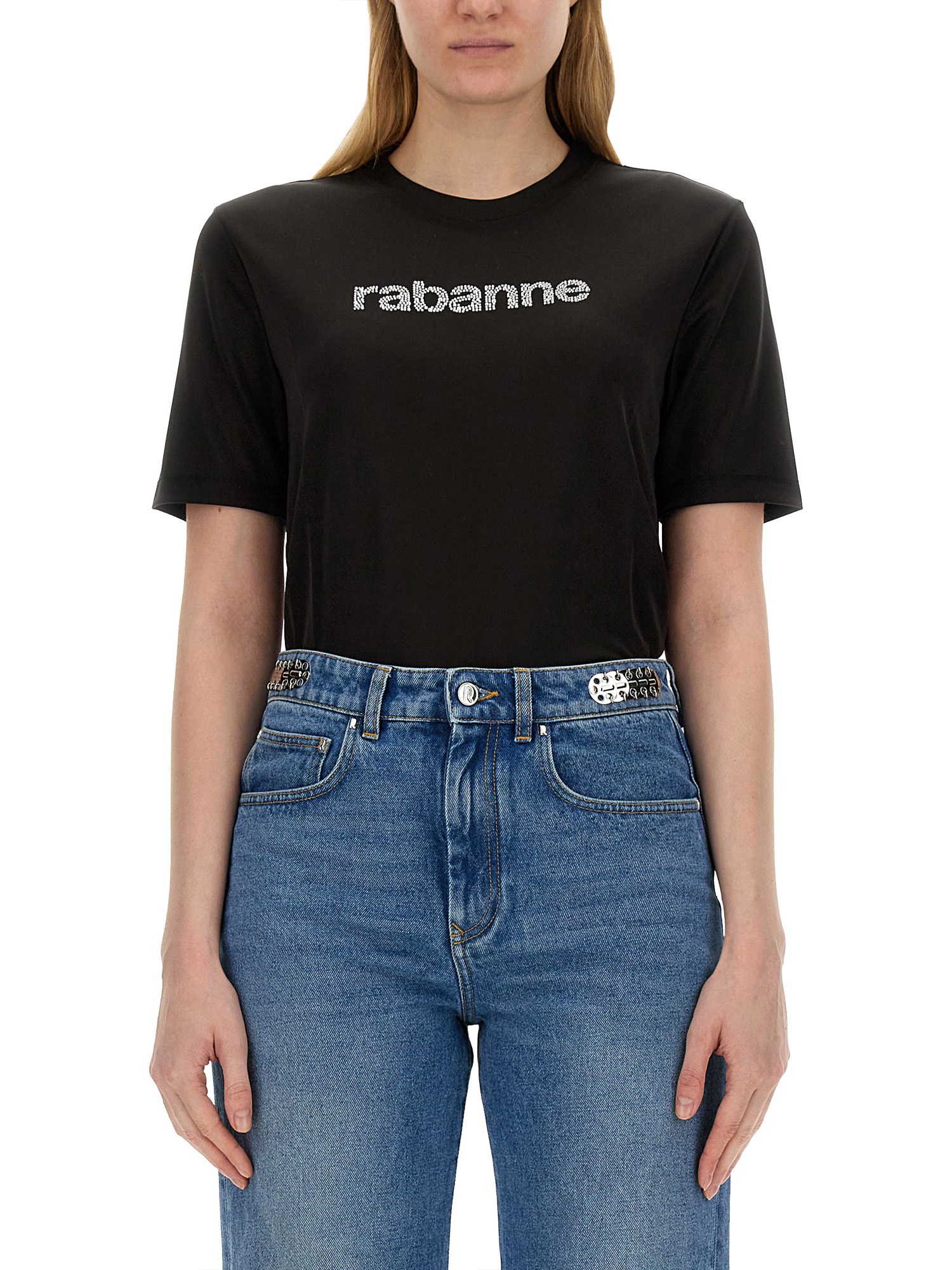 Rabanne rabanne t-shirt with logo