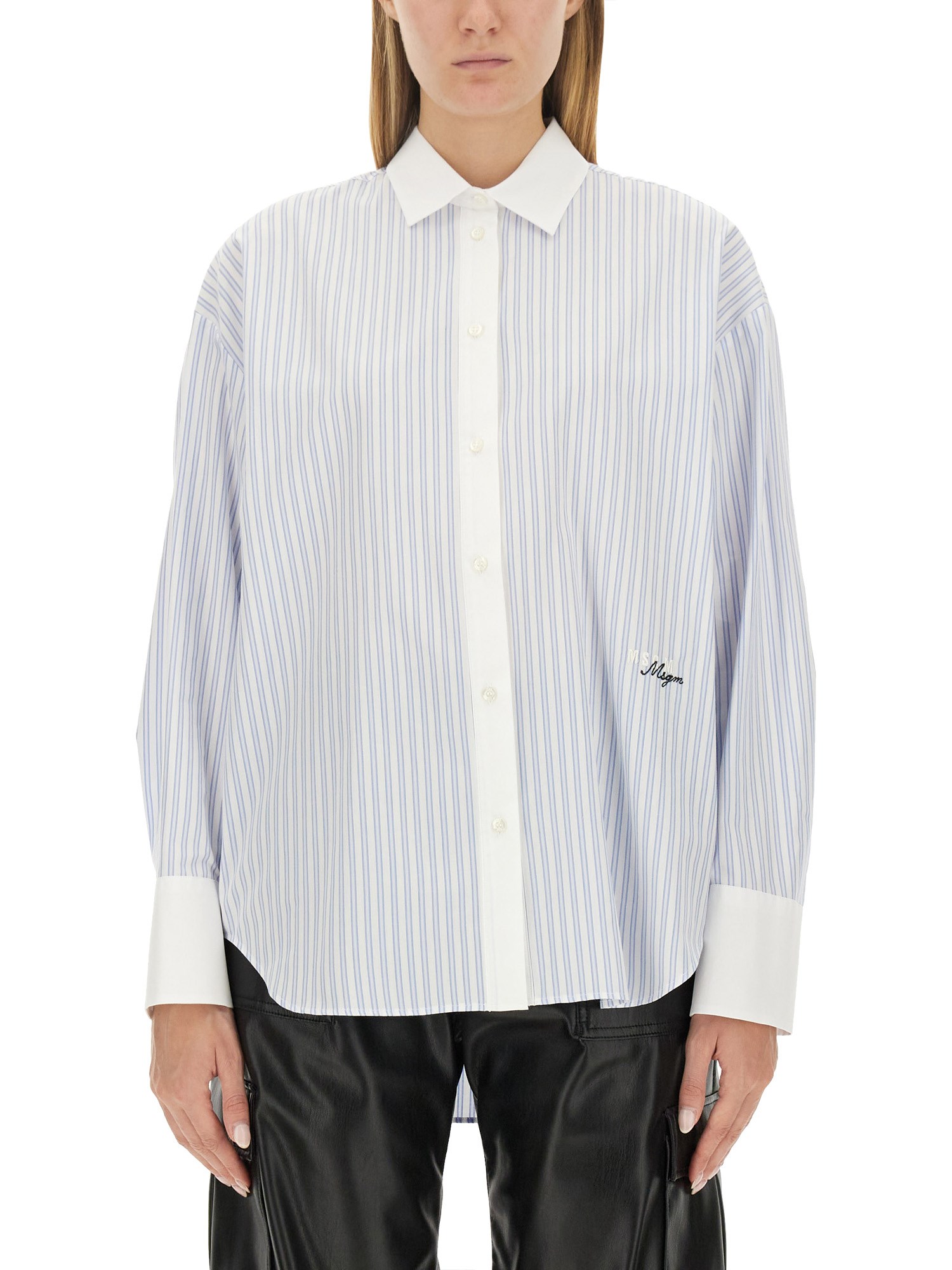 Msgm msgm shirt with logo