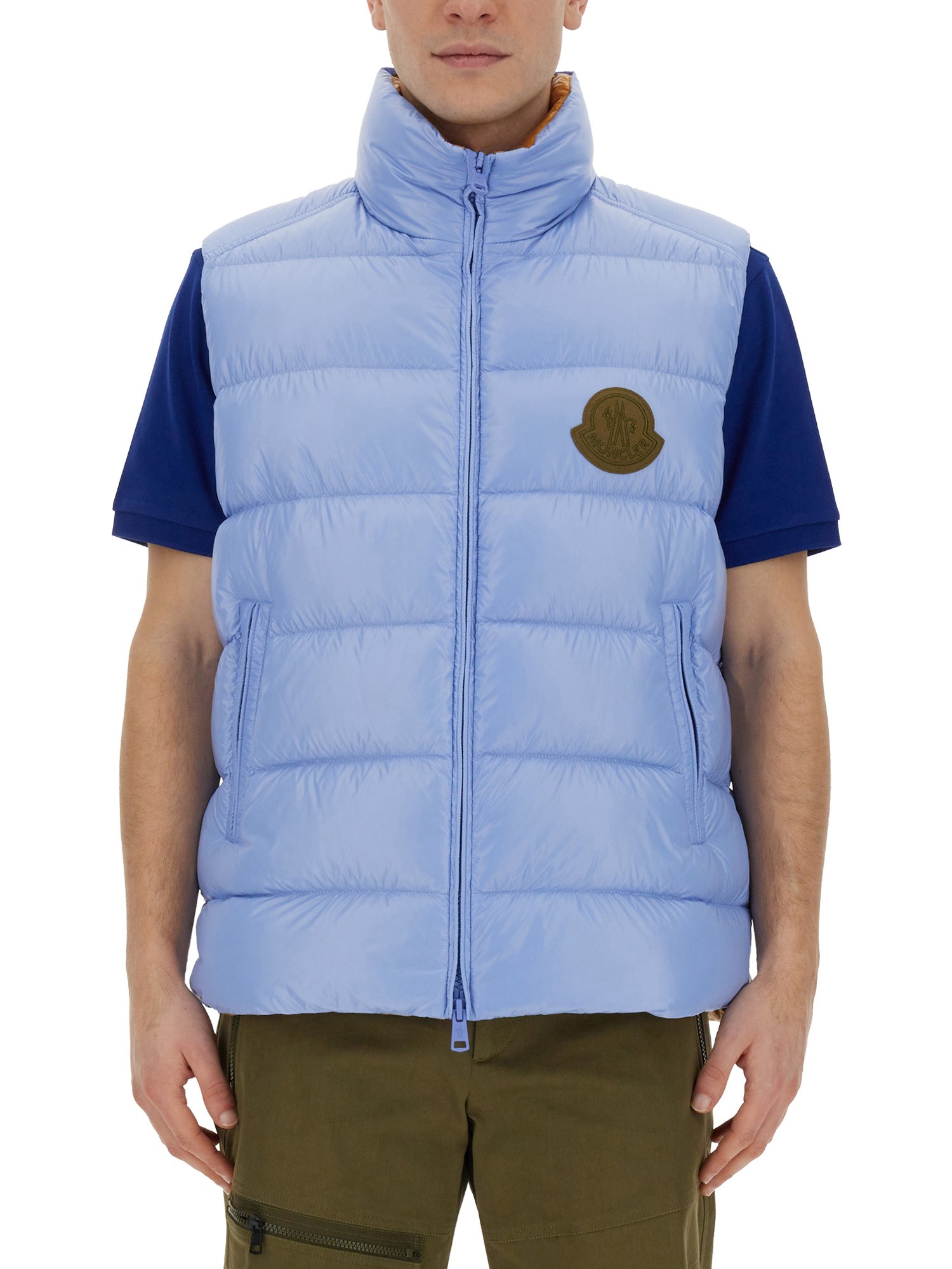 Moncler moncler padded vest "parke"