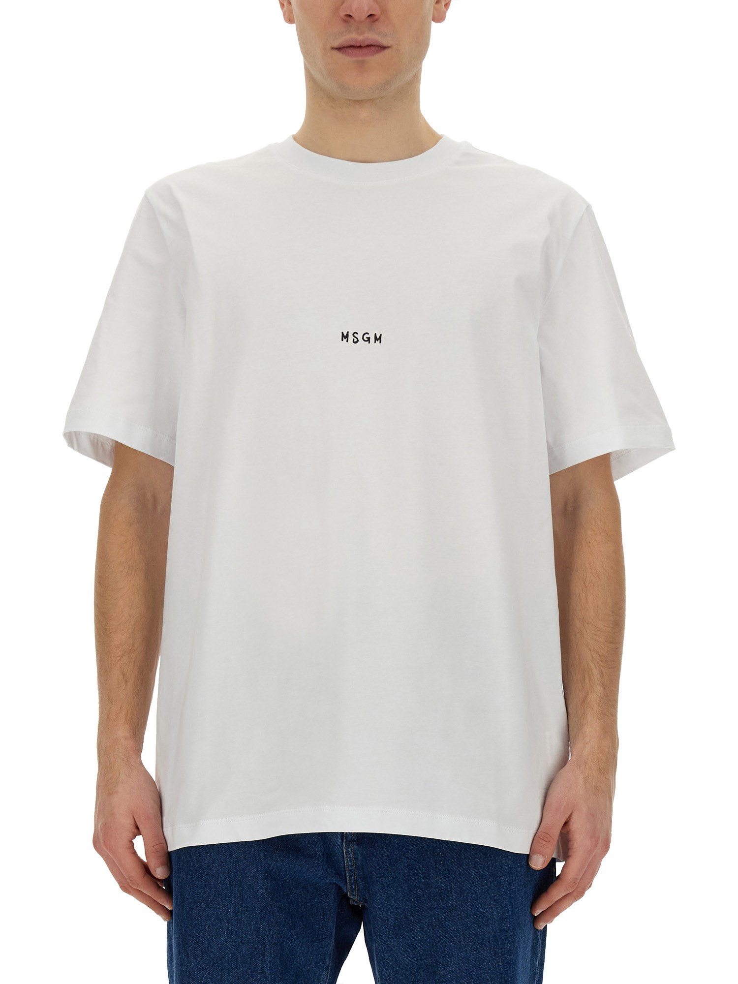 Msgm msgm t-shirt with logo