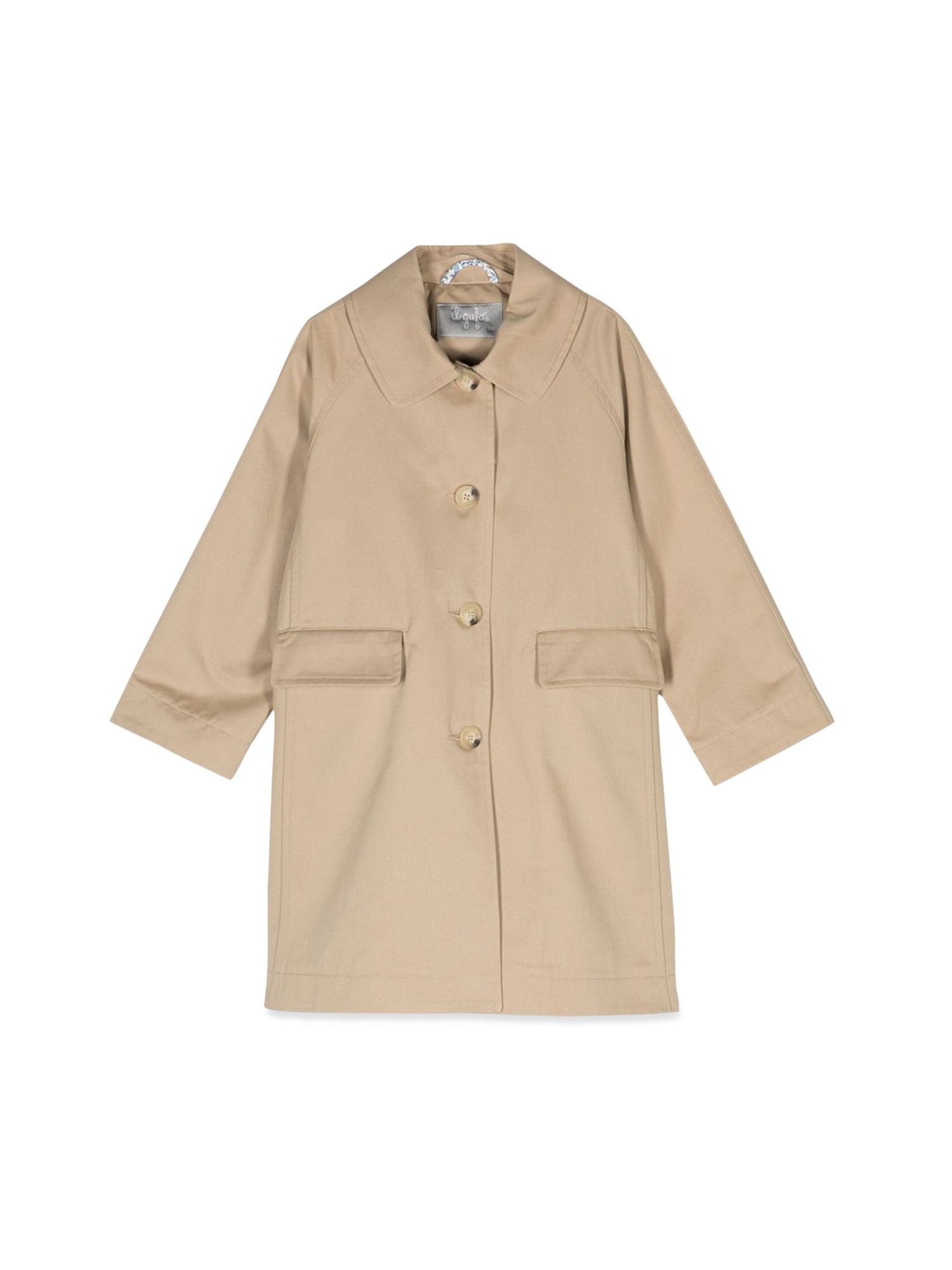 Il Gufo il gufo cotton trench coat