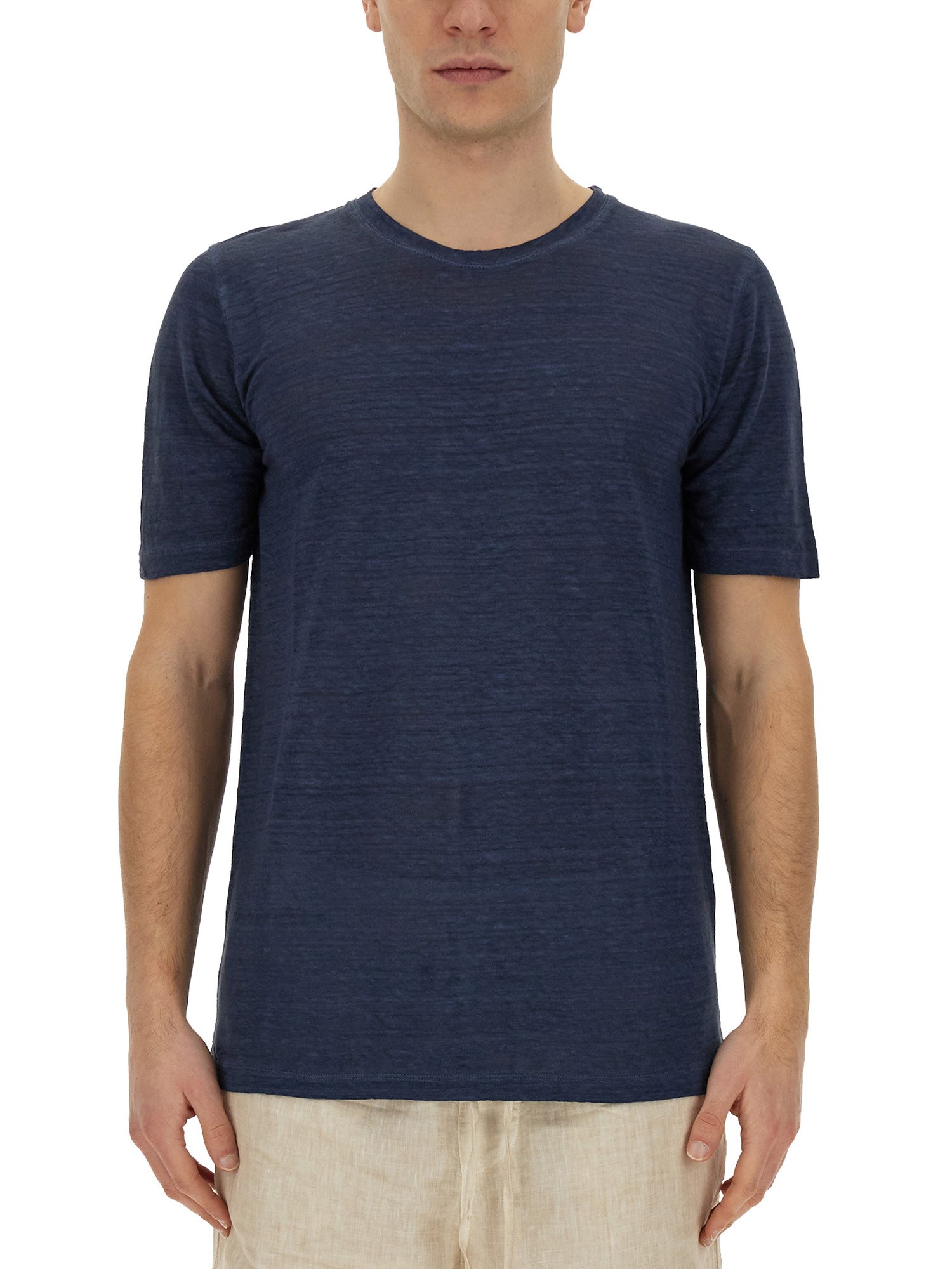 120% lino 120% lino linen t-shirt