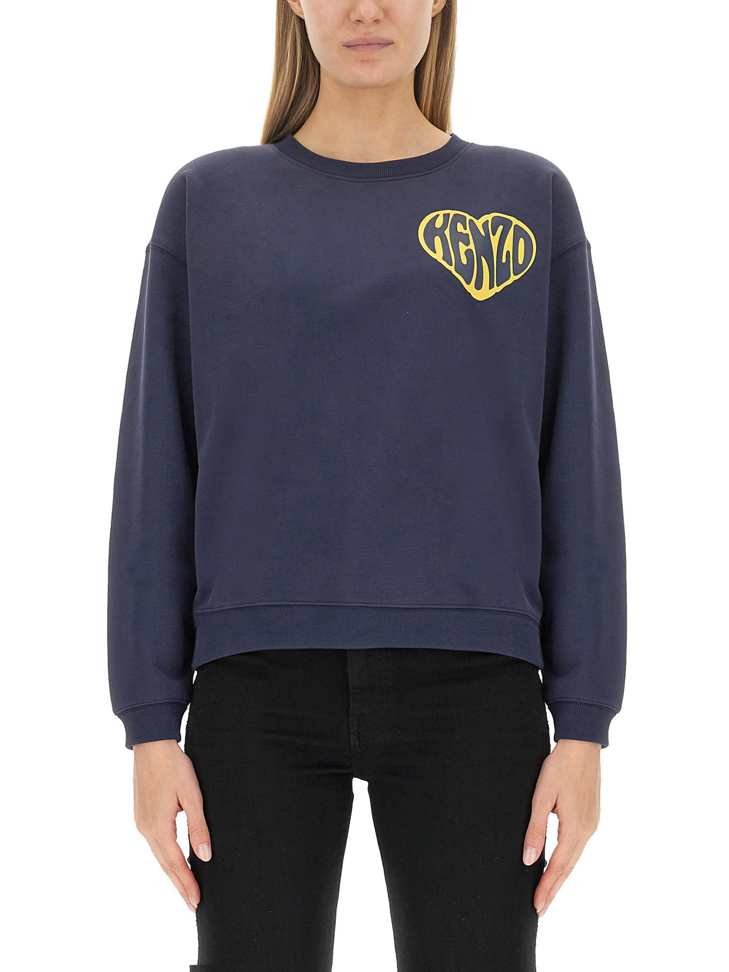 Kenzo kenzo hearts sweatshirt.