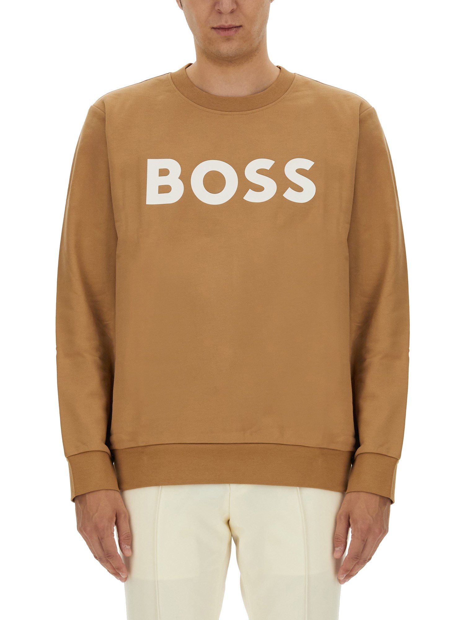 BOSS boss sweatshirt with logo