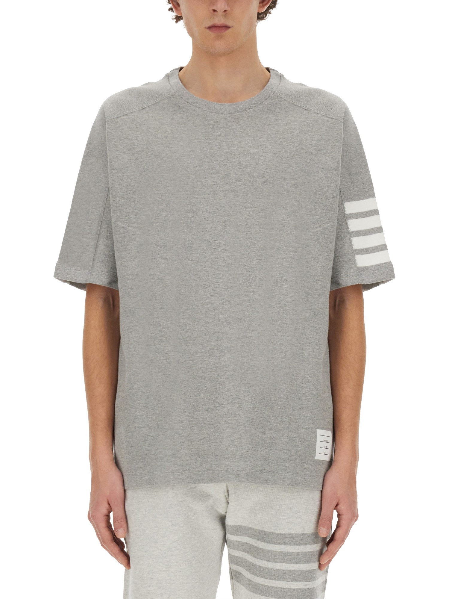 Thom Browne thom browne "4 bar stripe" t-shirt