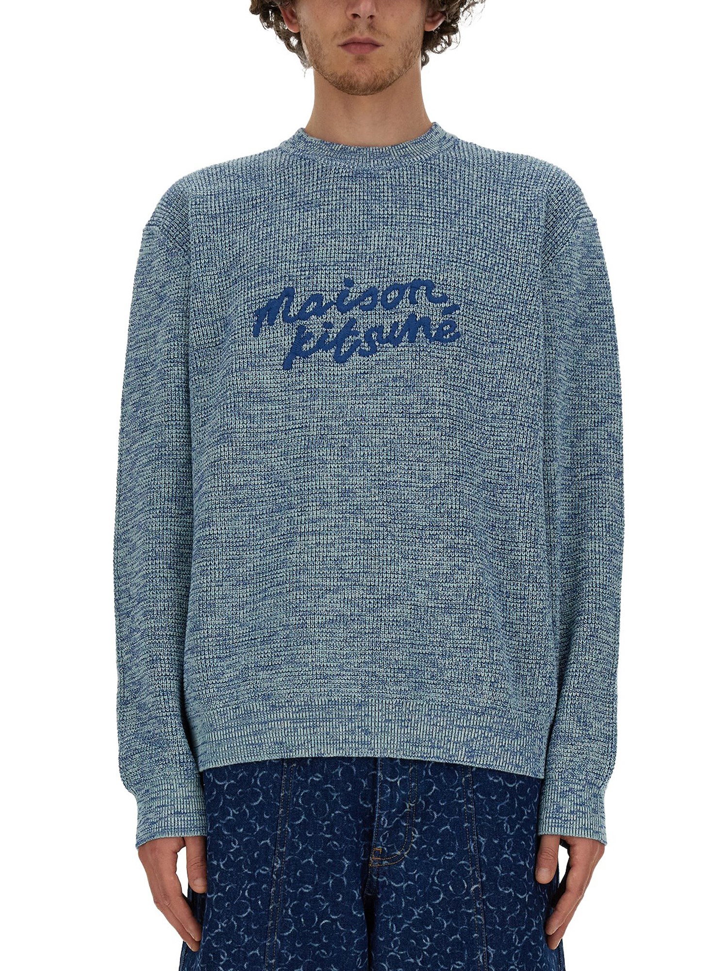 Maison Kitsuné maison kitsuné jersey with logo