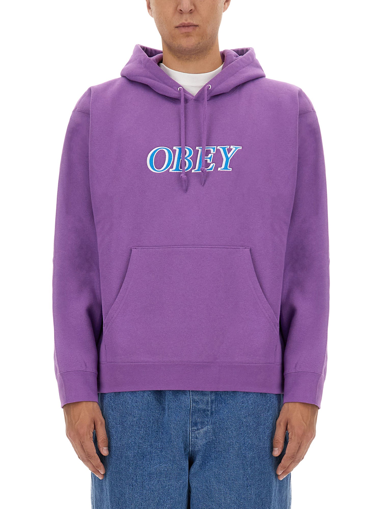 Obey obey sweatshirt with logo