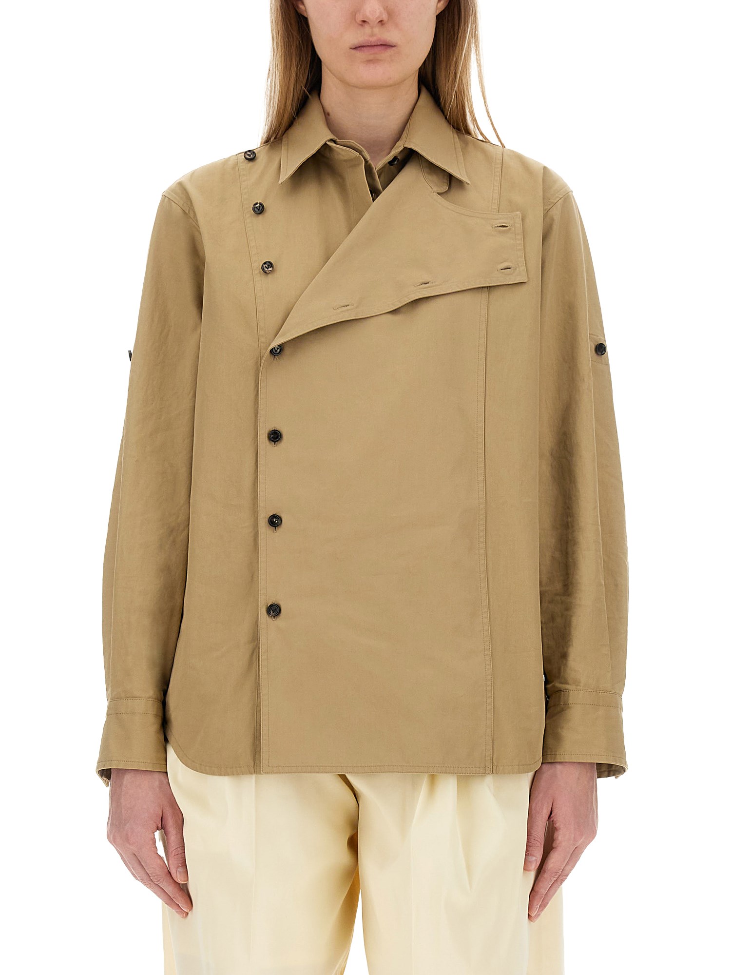 Bottega Veneta bottega veneta cotton twill shirt