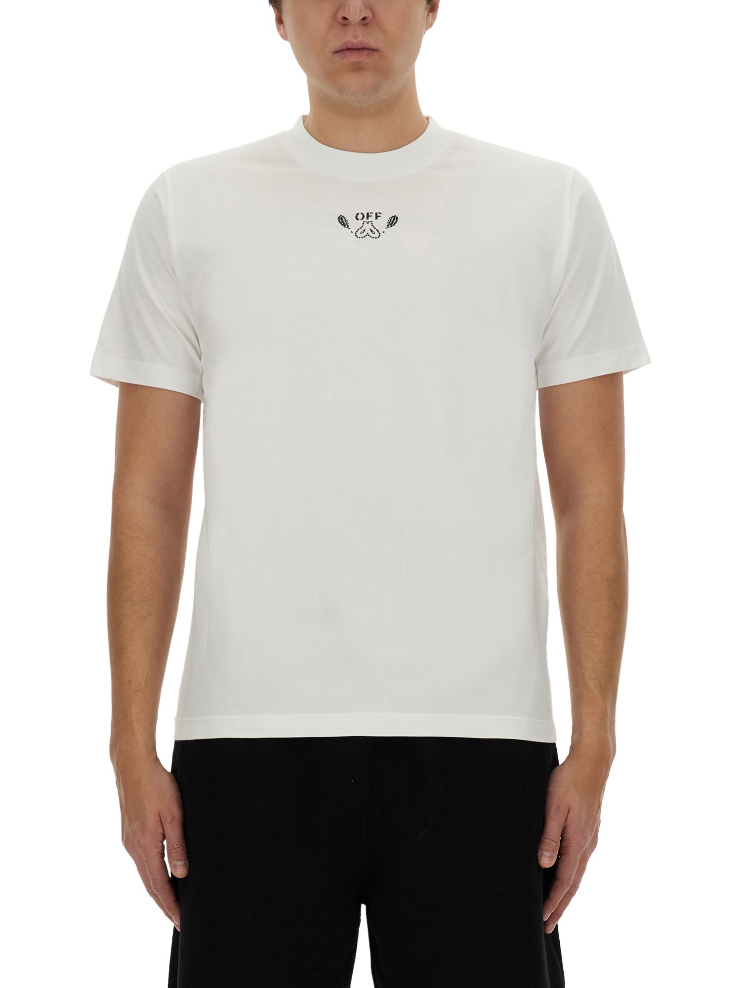 OFF-WHITE off-white bandana pattern t-shirt