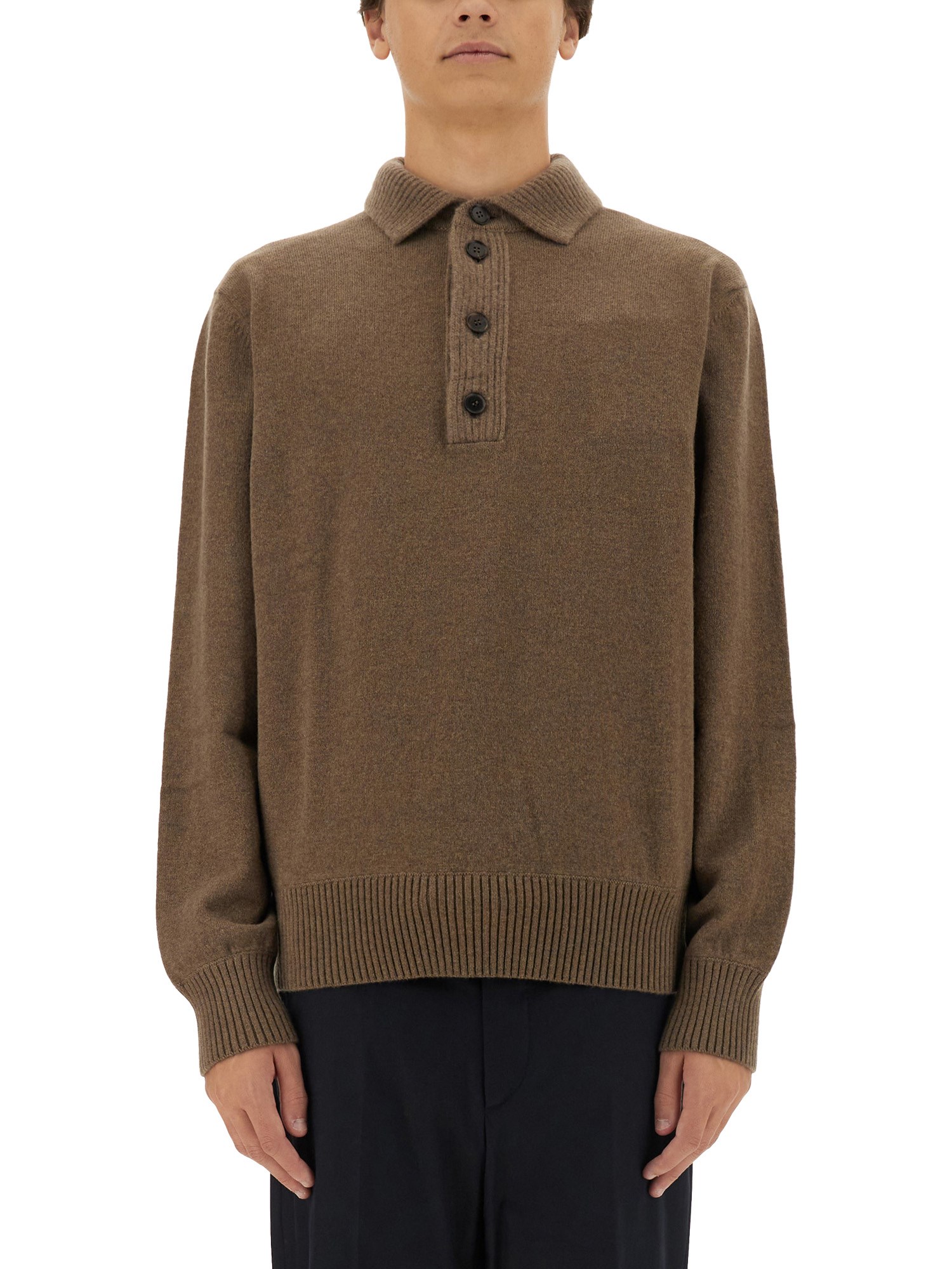 zegna zegna wool polo.