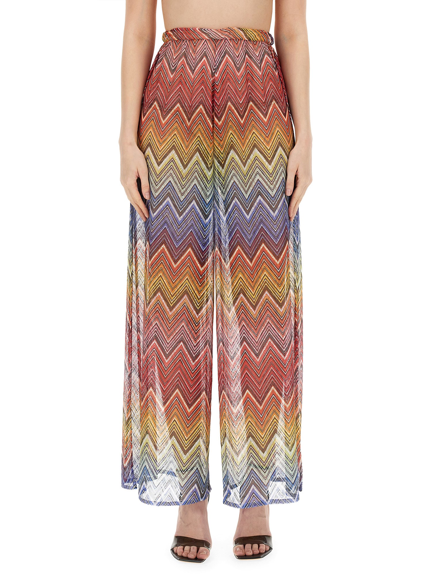 Missoni missoni wide leg pants