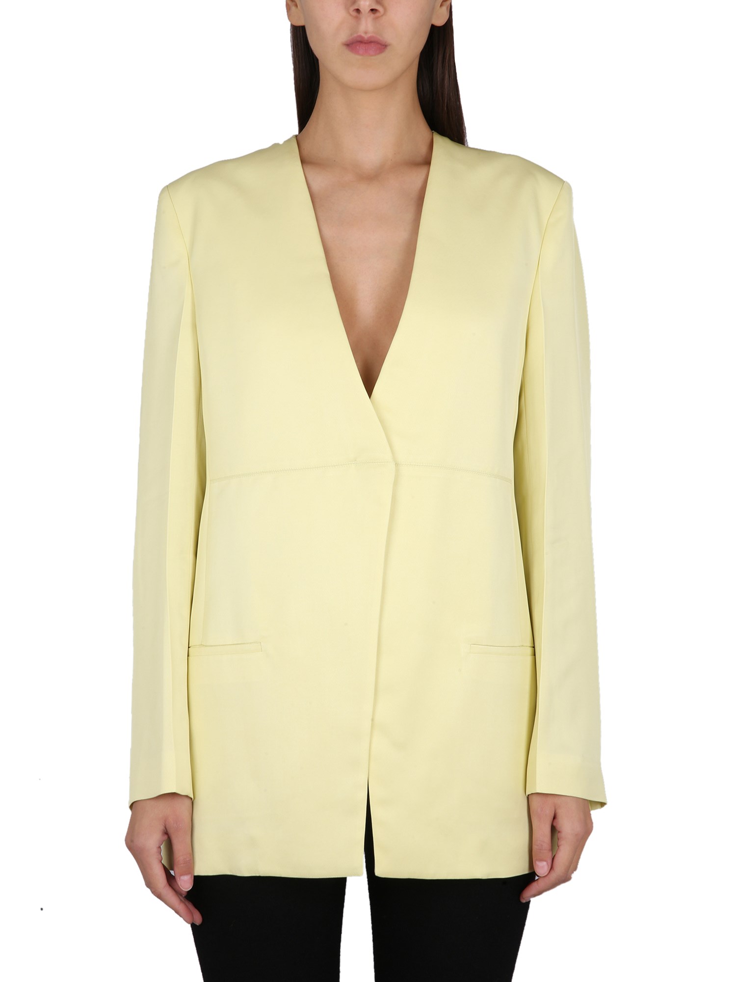 Jil Sander jil sander jacket with back slit