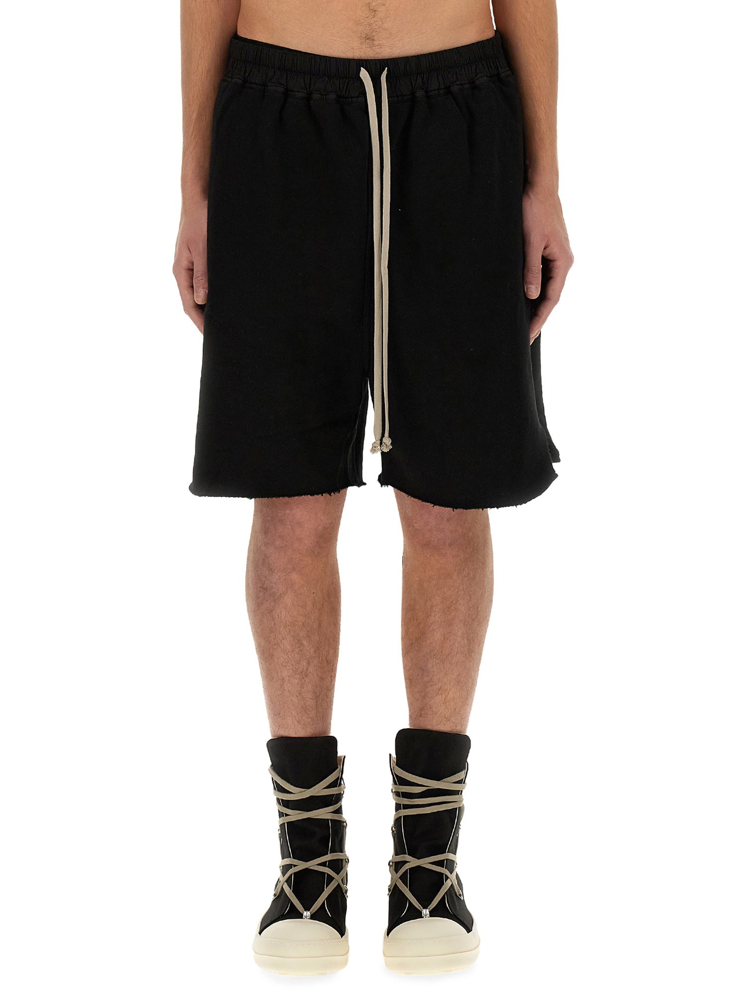 Rick Owens Drkshdw rick owens drkshdw cotton bermuda shorts