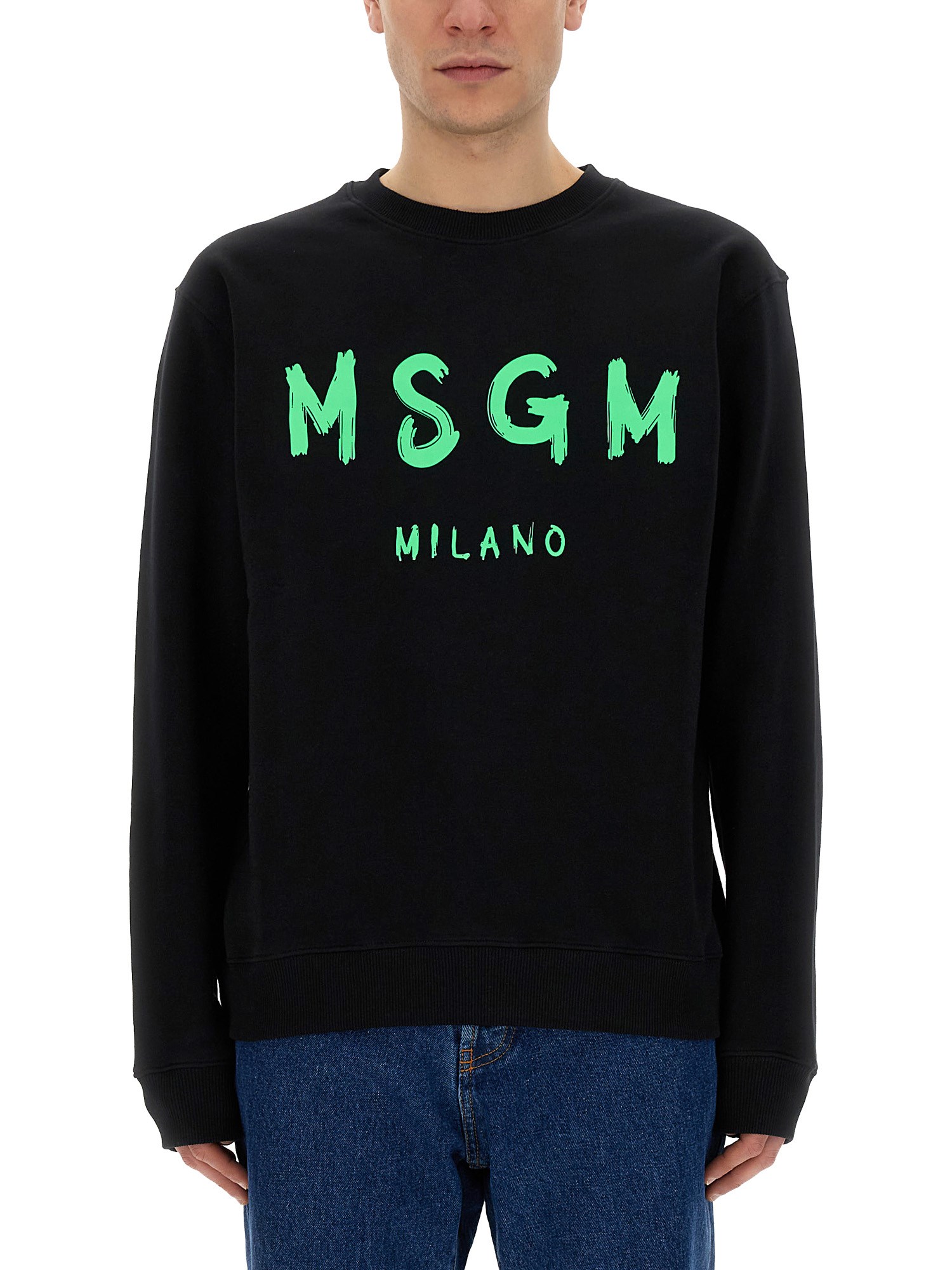 Msgm msgm sweatshirt with logo