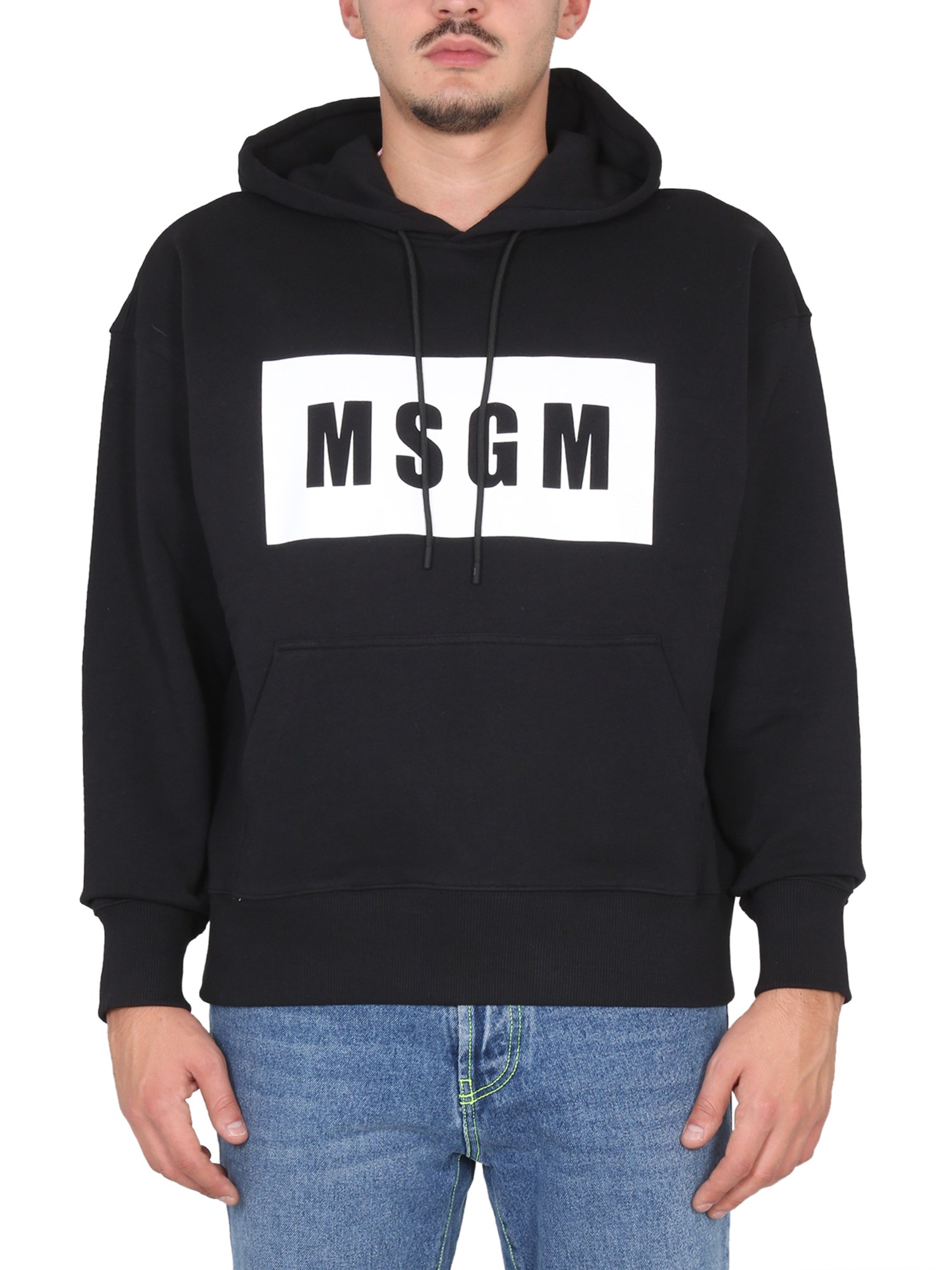 Msgm msgm sweatshirt with logo box