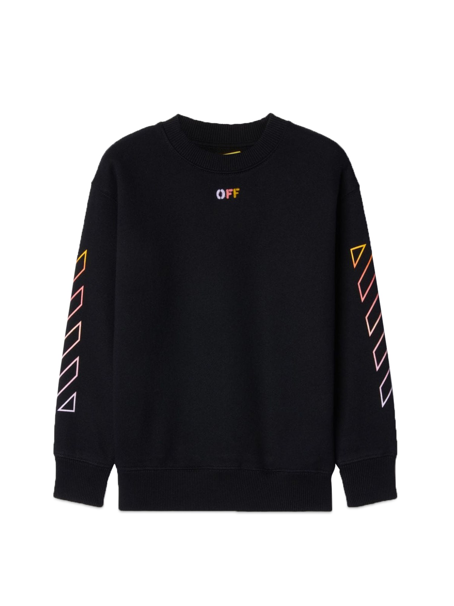 OFF-WHITE off-white arrow rainbow crewneck