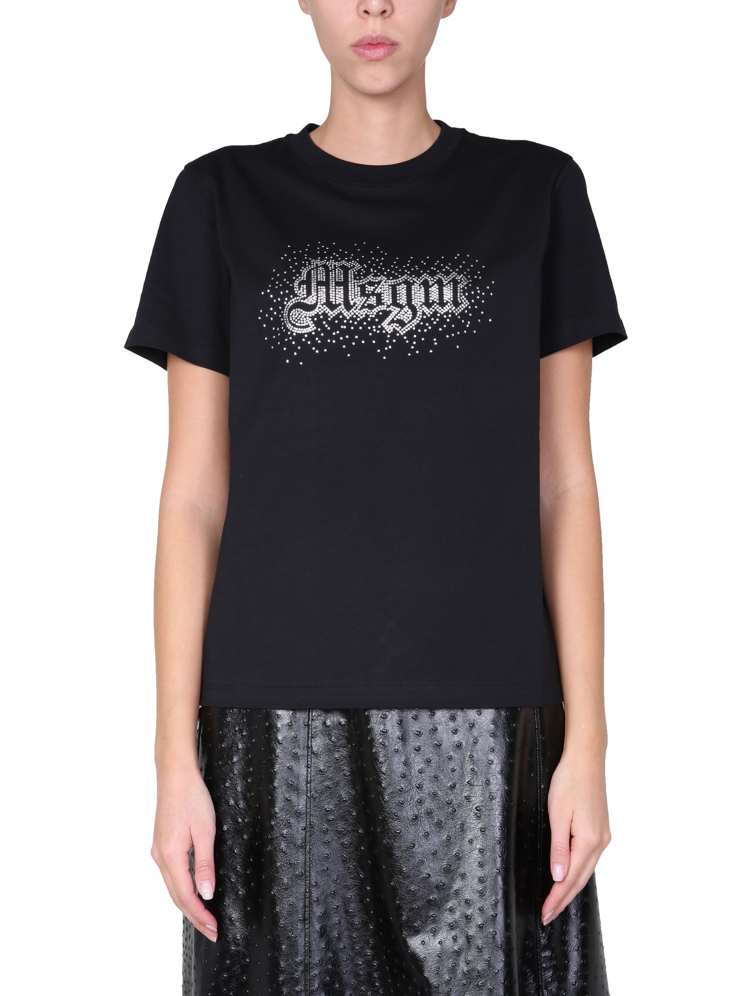 Msgm msgm crew neck t-shirt