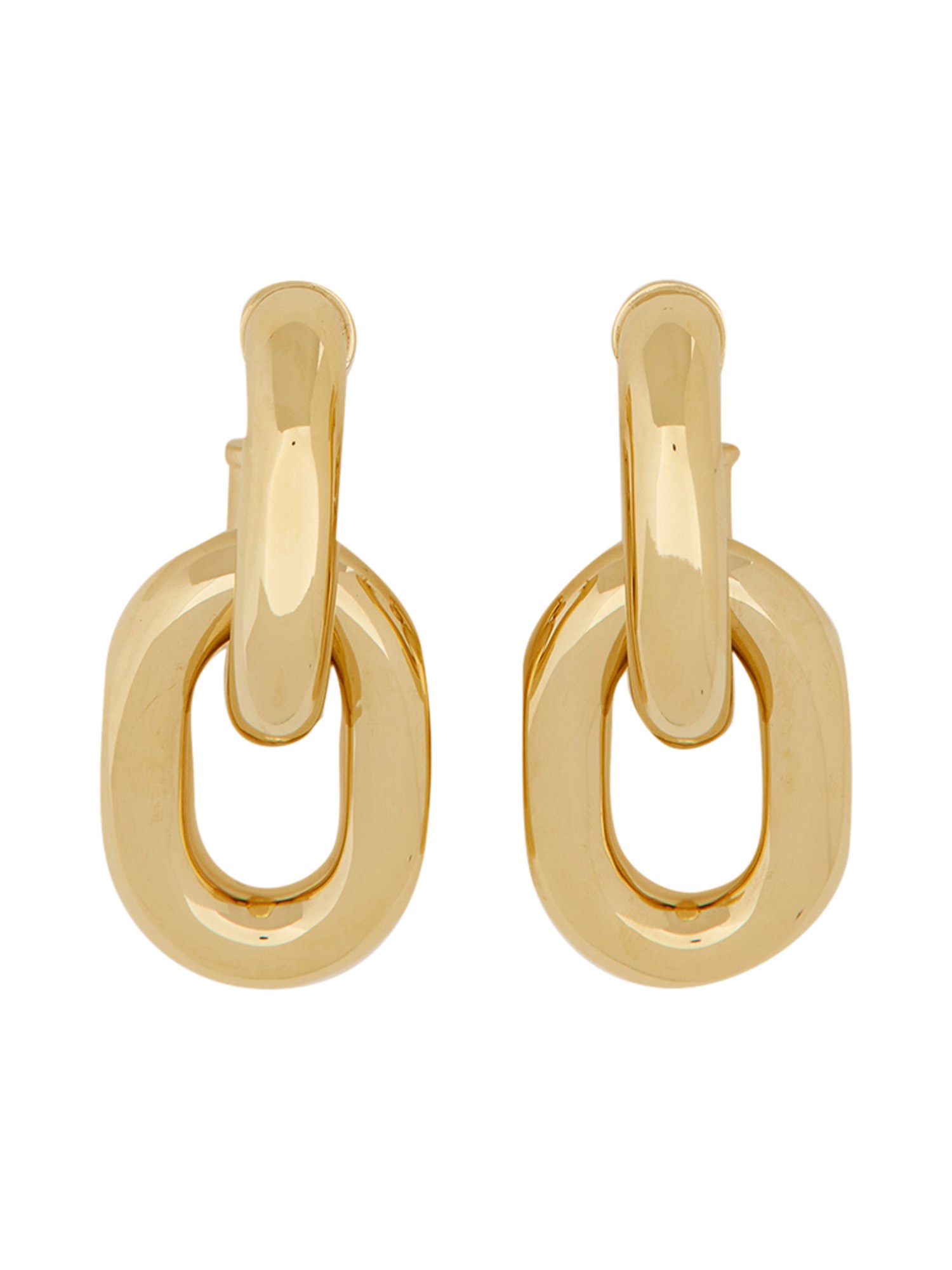 Rabanne rabanne "xl link" double hoop earrings