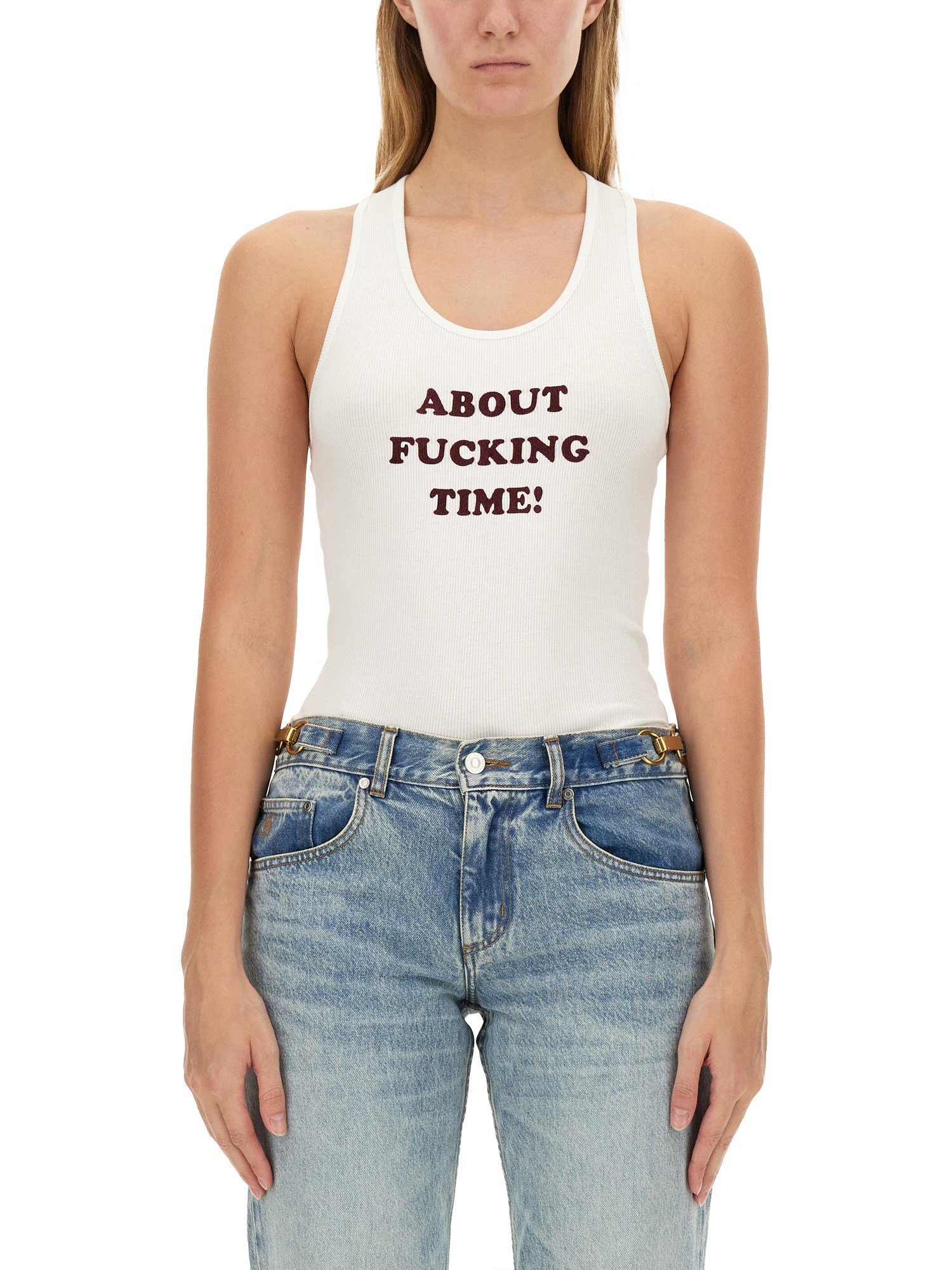 Stella McCartney stella mccartney tank top about f* time