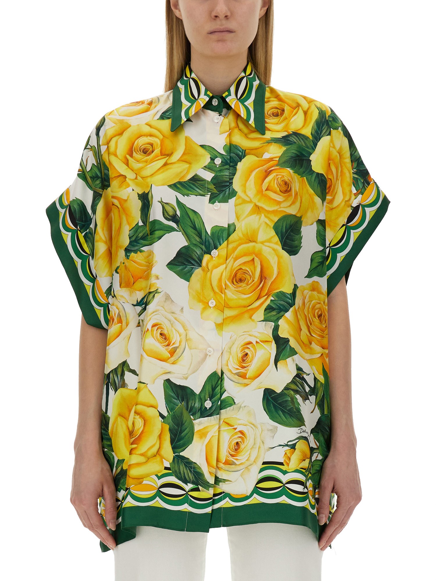 Dolce & Gabbana dolce & gabbana flower print shirt