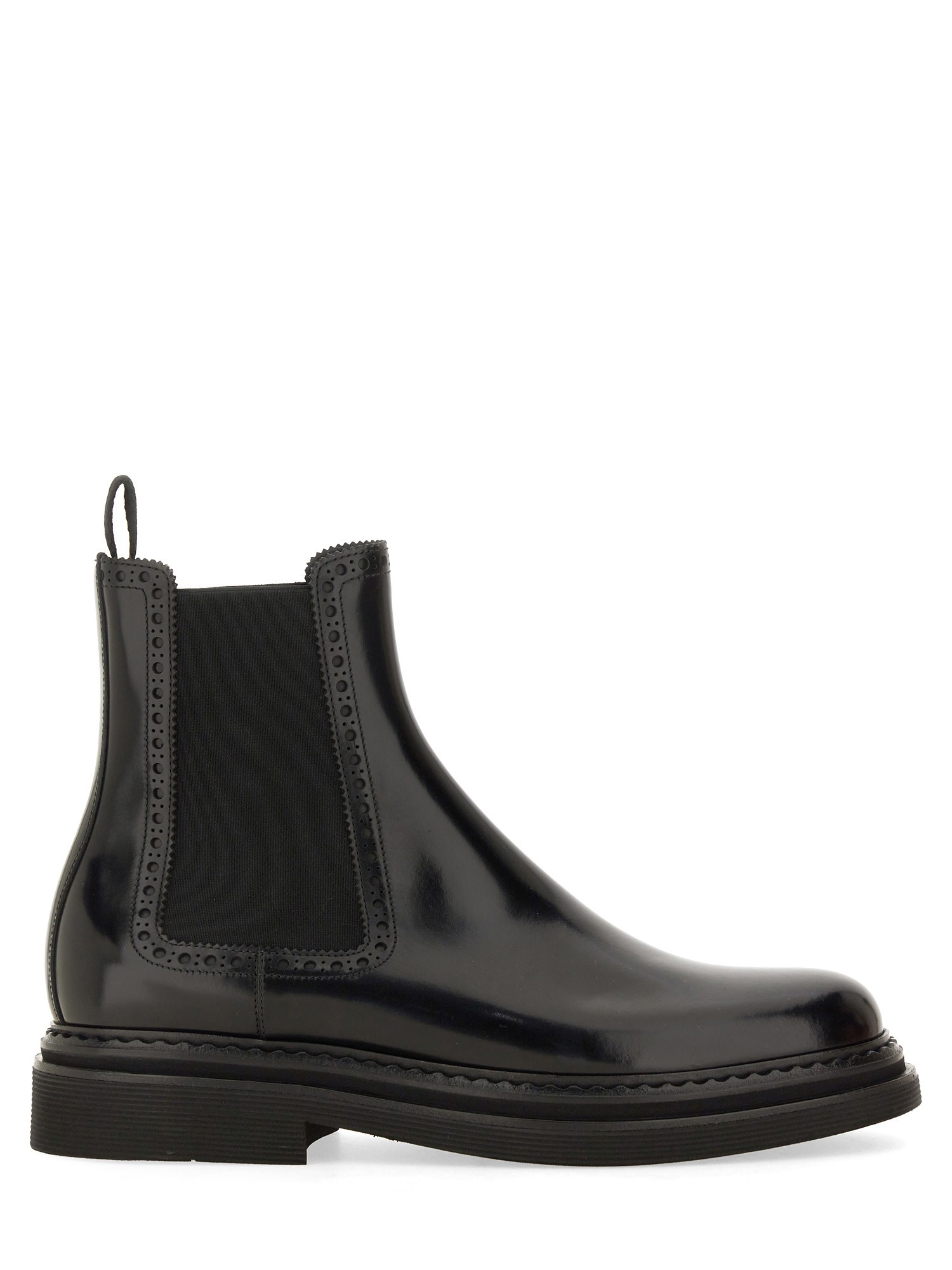 Dolce & Gabbana dolce & gabbana brushed leather boot