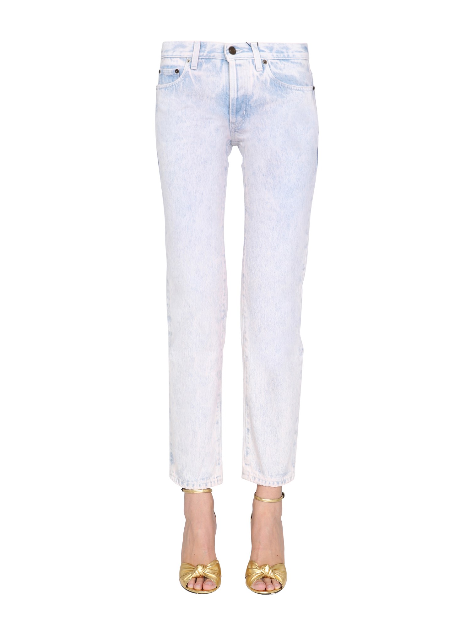 Saint Laurent saint laurent low waist denim jeans