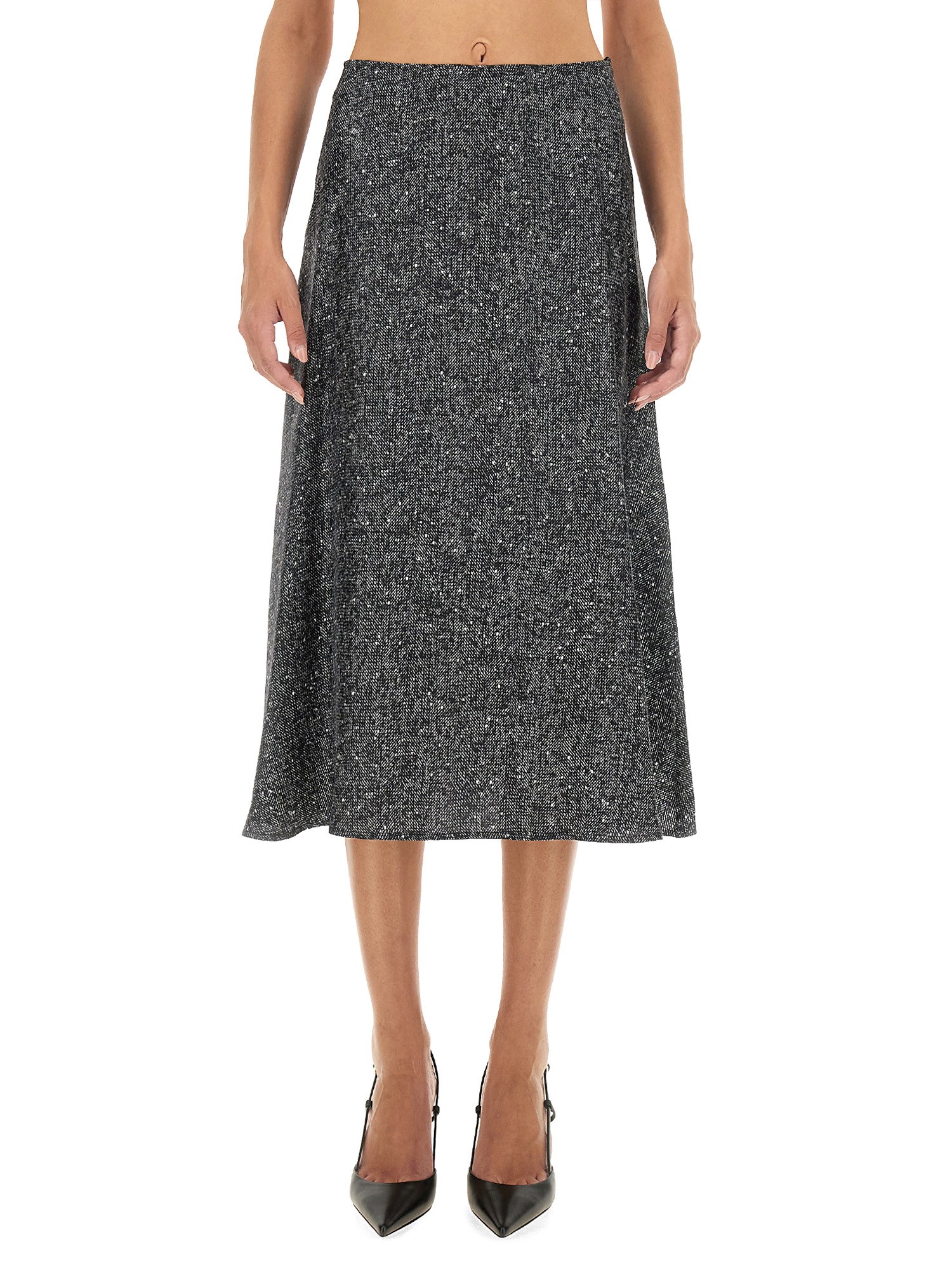 Kiton kiton printed skirt