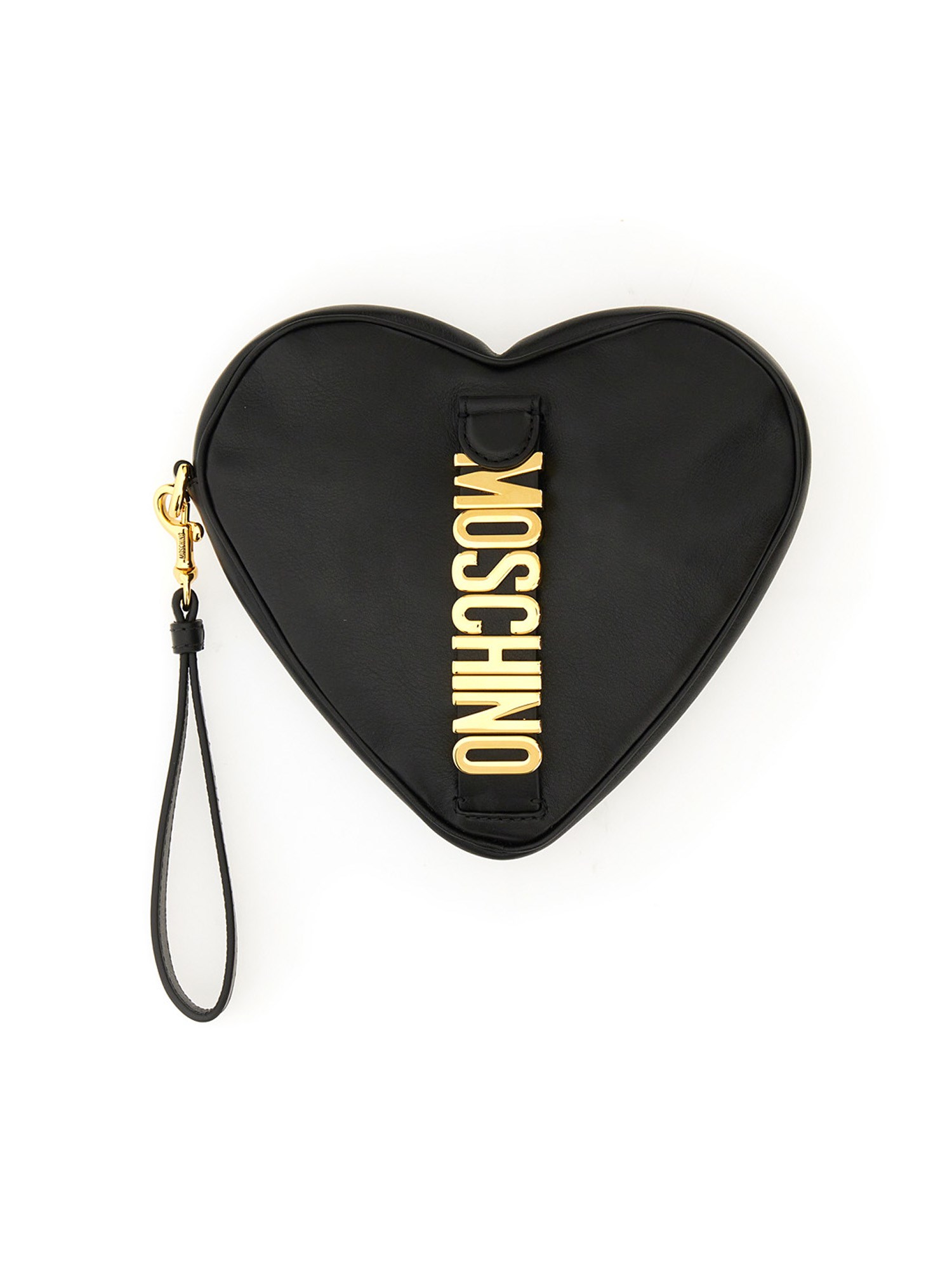 Moschino moschino heart clutch bag