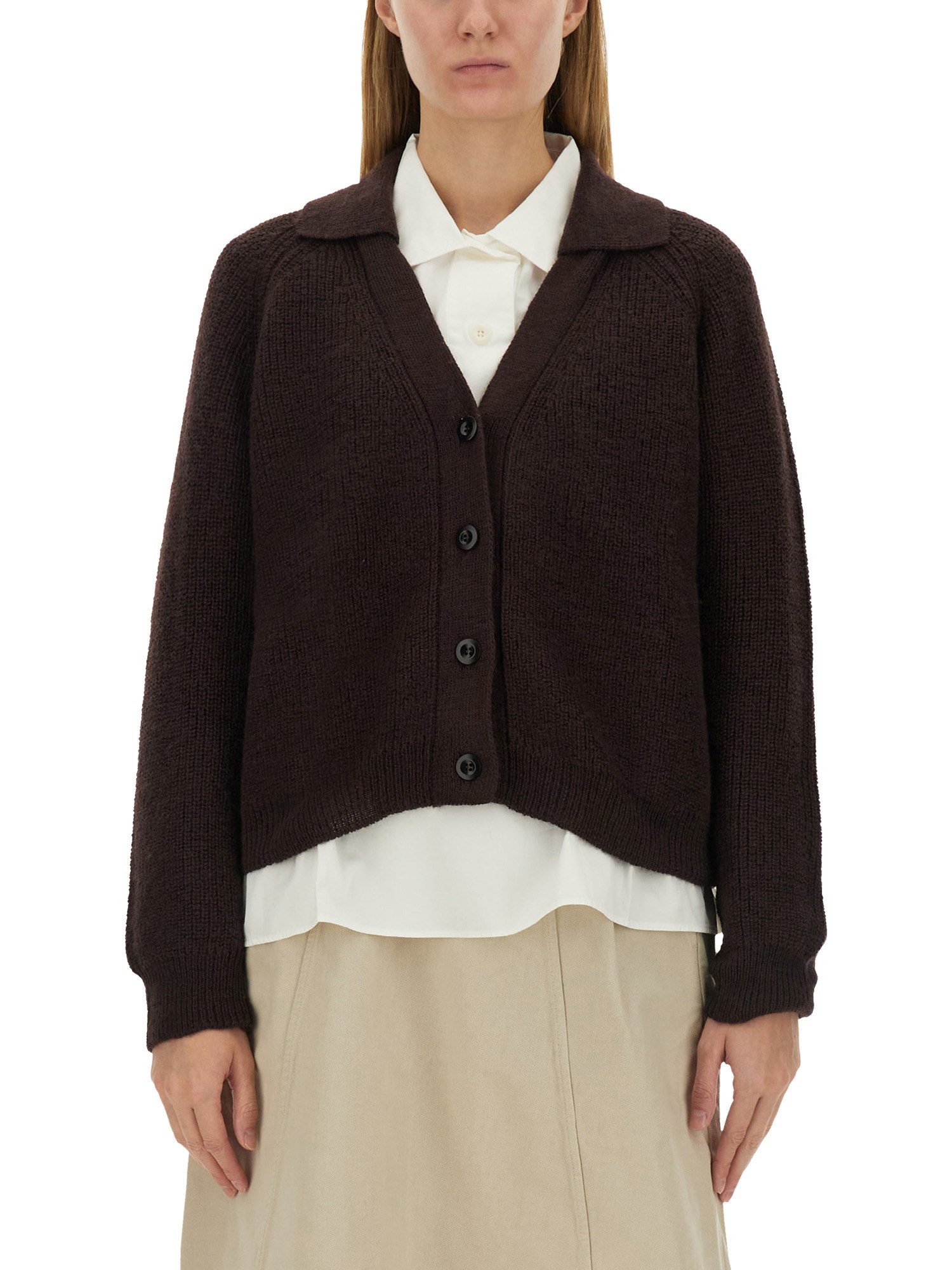 margaret howell margaret howell wool cardigan