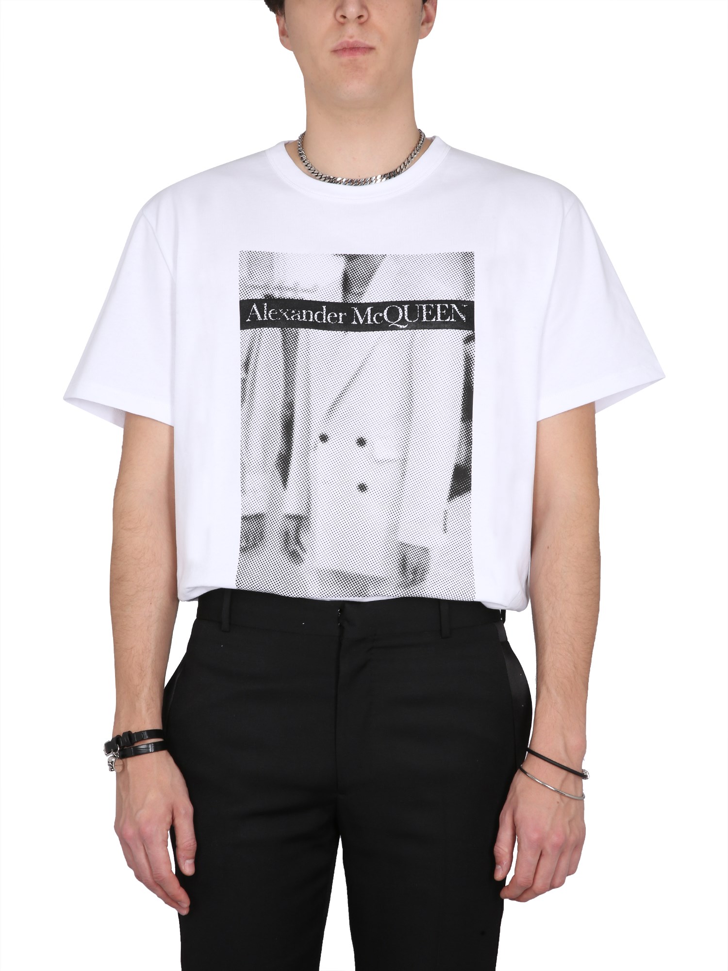 Alexander McQueen alexander mcqueen t-shirt with logo