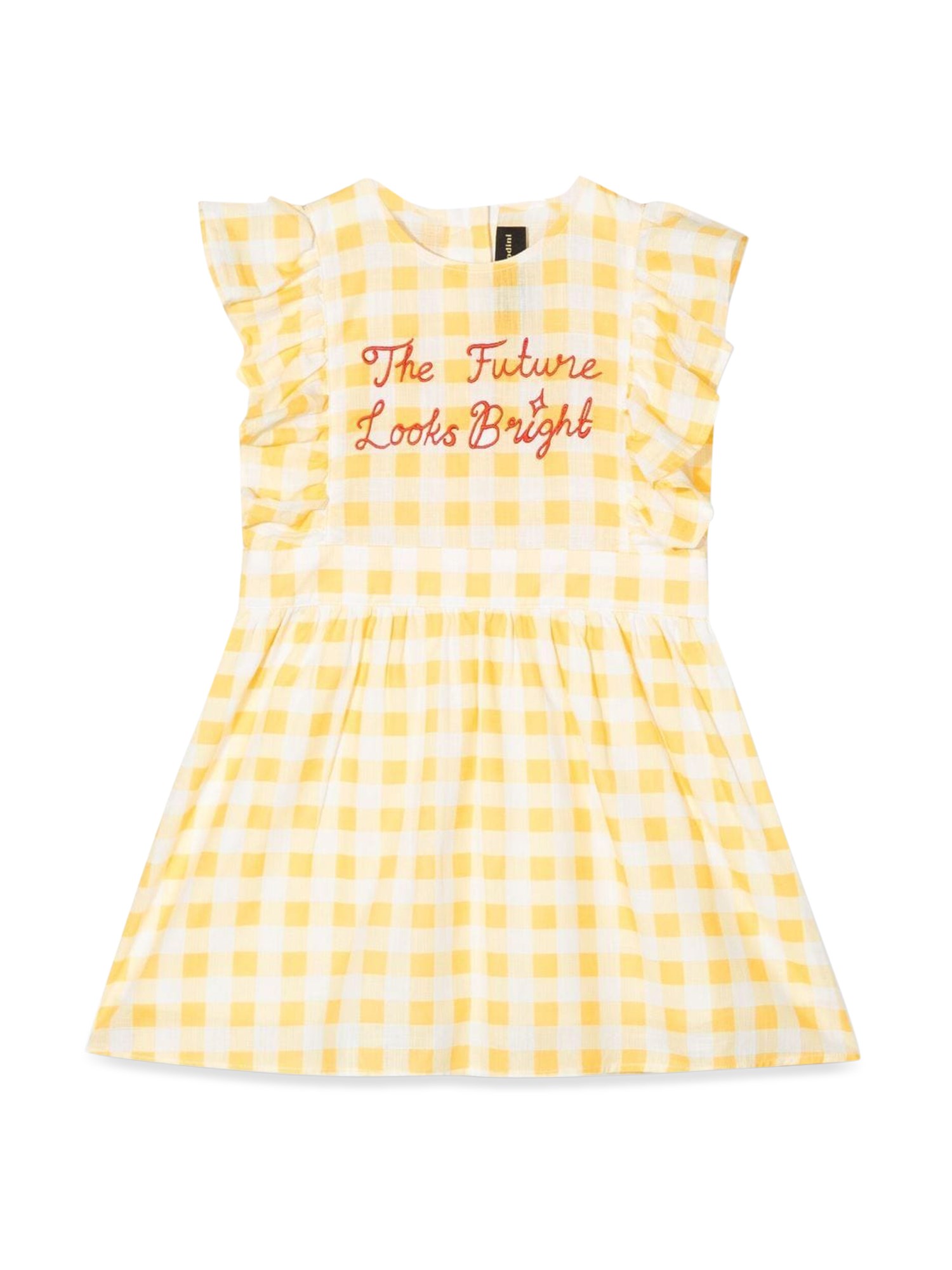 Mini Rodini mini rodini gingham check woven dress