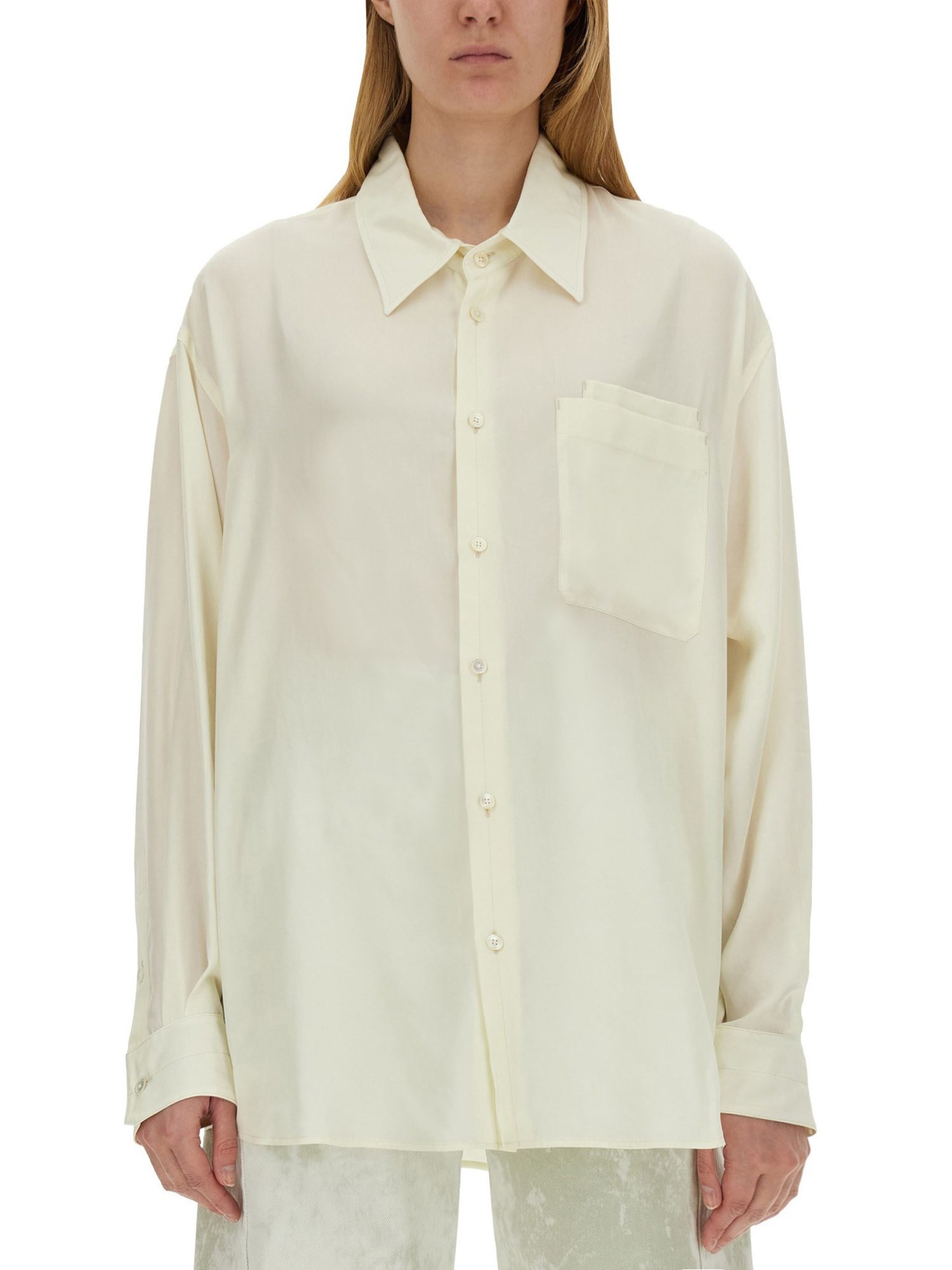 Lemaire lemaire lyocell shirt