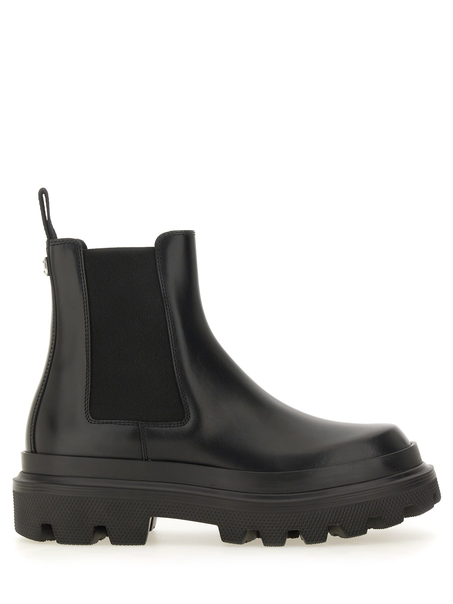 Dolce & Gabbana dolce & gabbana brushed leather boot