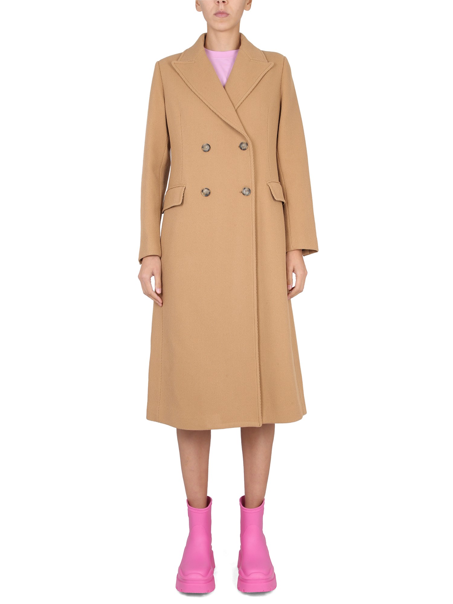 Msgm msgm double-breasted coat
