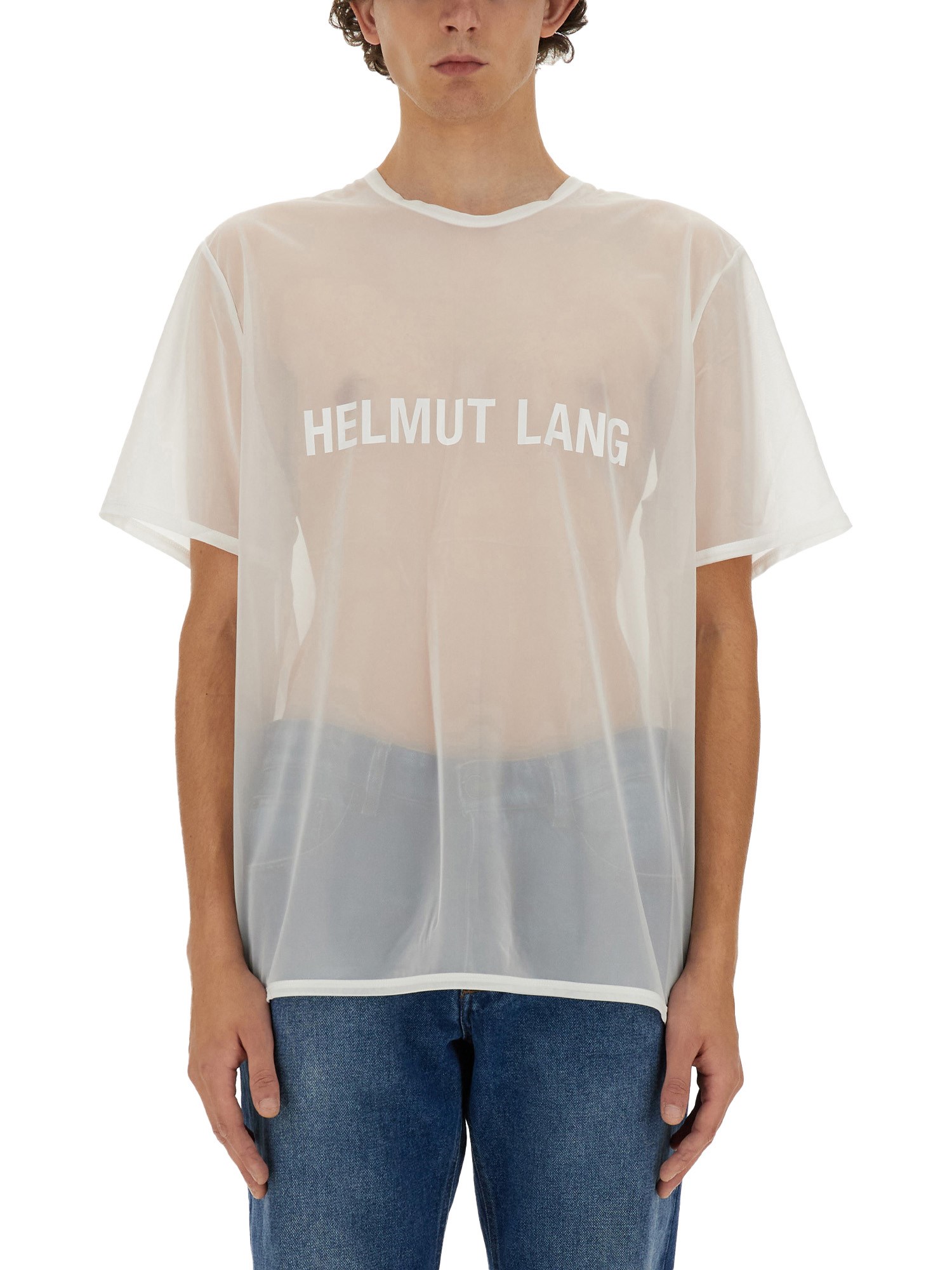 Helmut Lang helmut lang t-shirt with logo