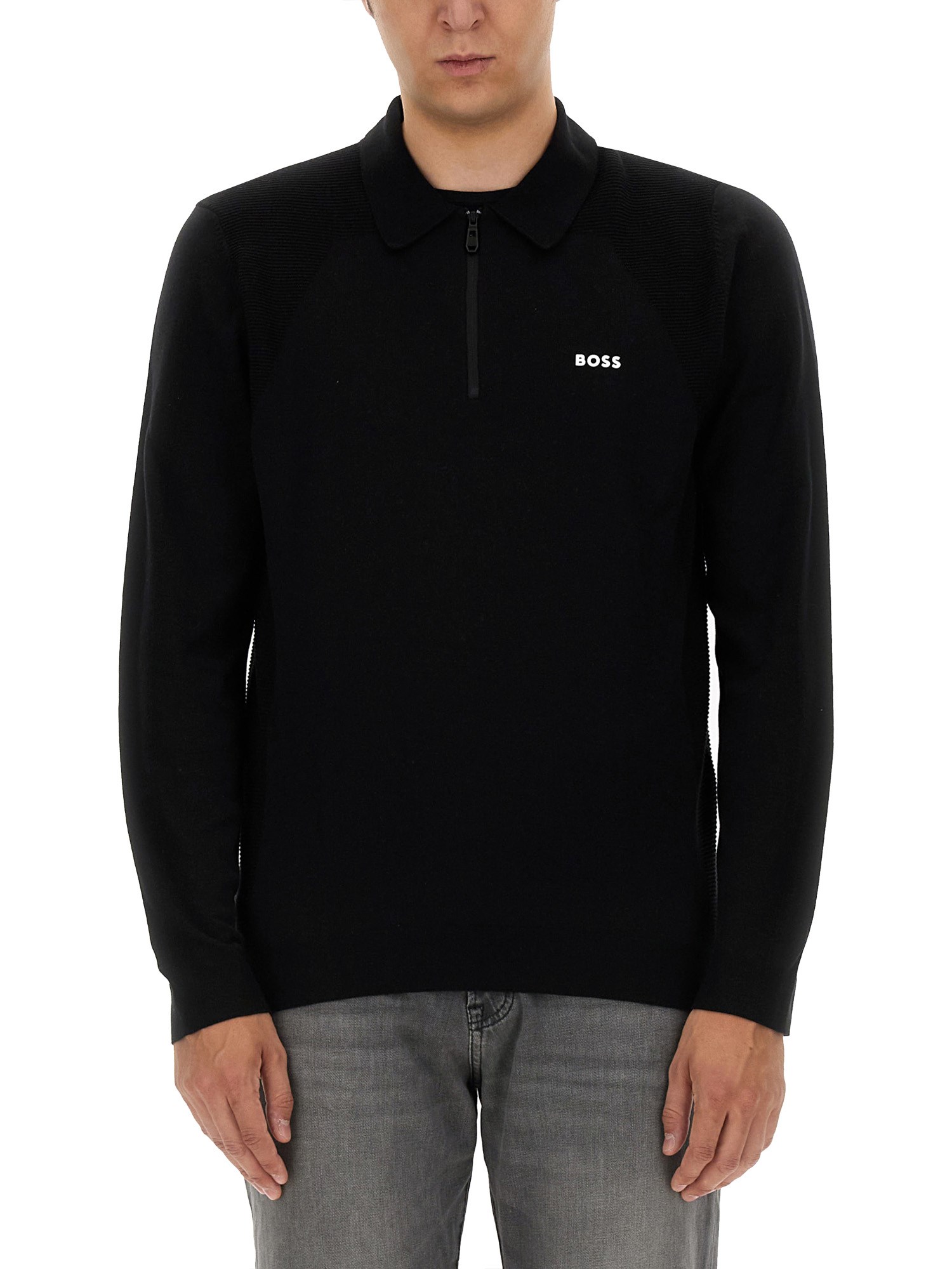 BOSS boss sweatshirt with logo