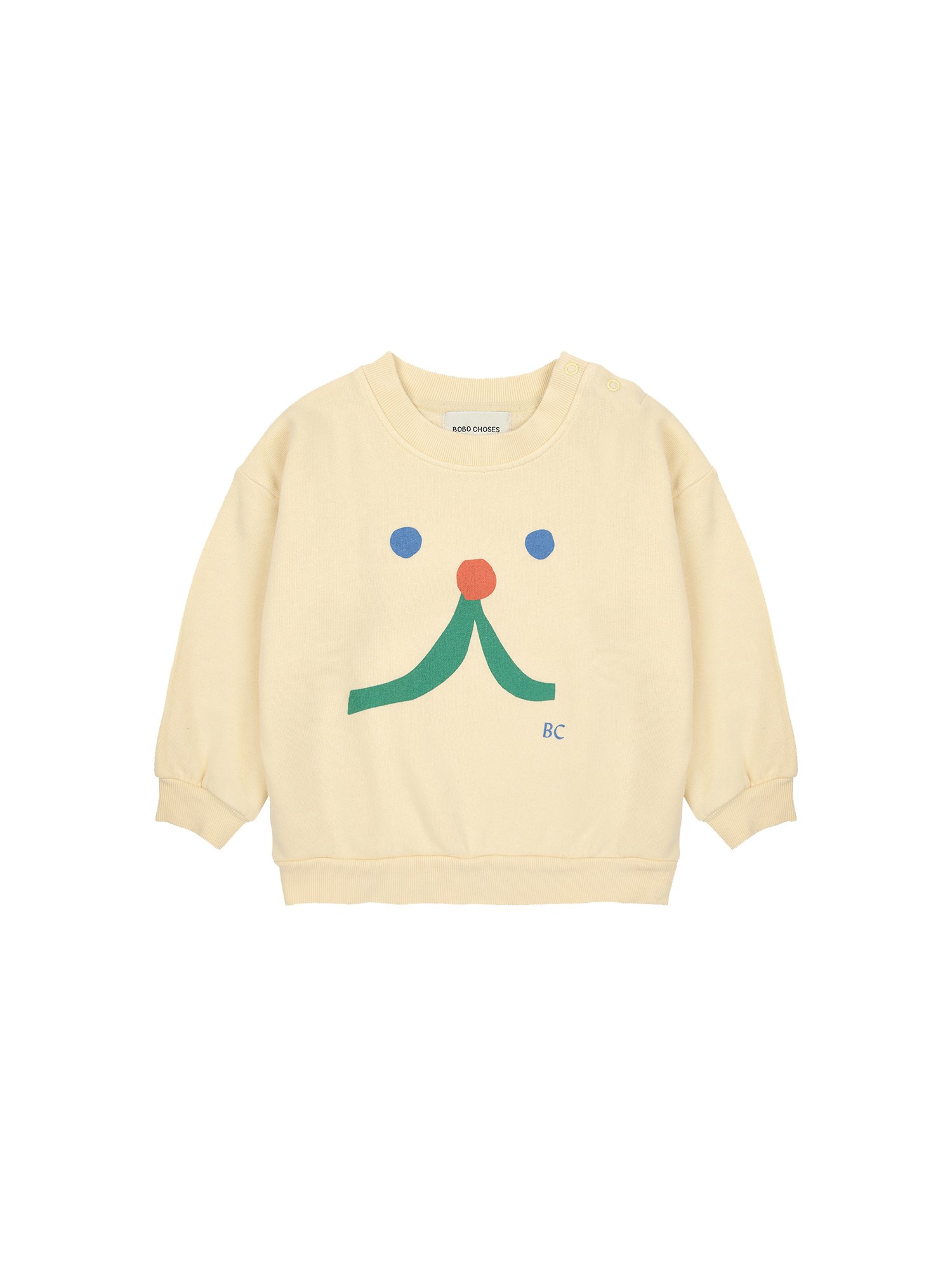 Bobo Choses bobo choses baby funny face sweatshirt