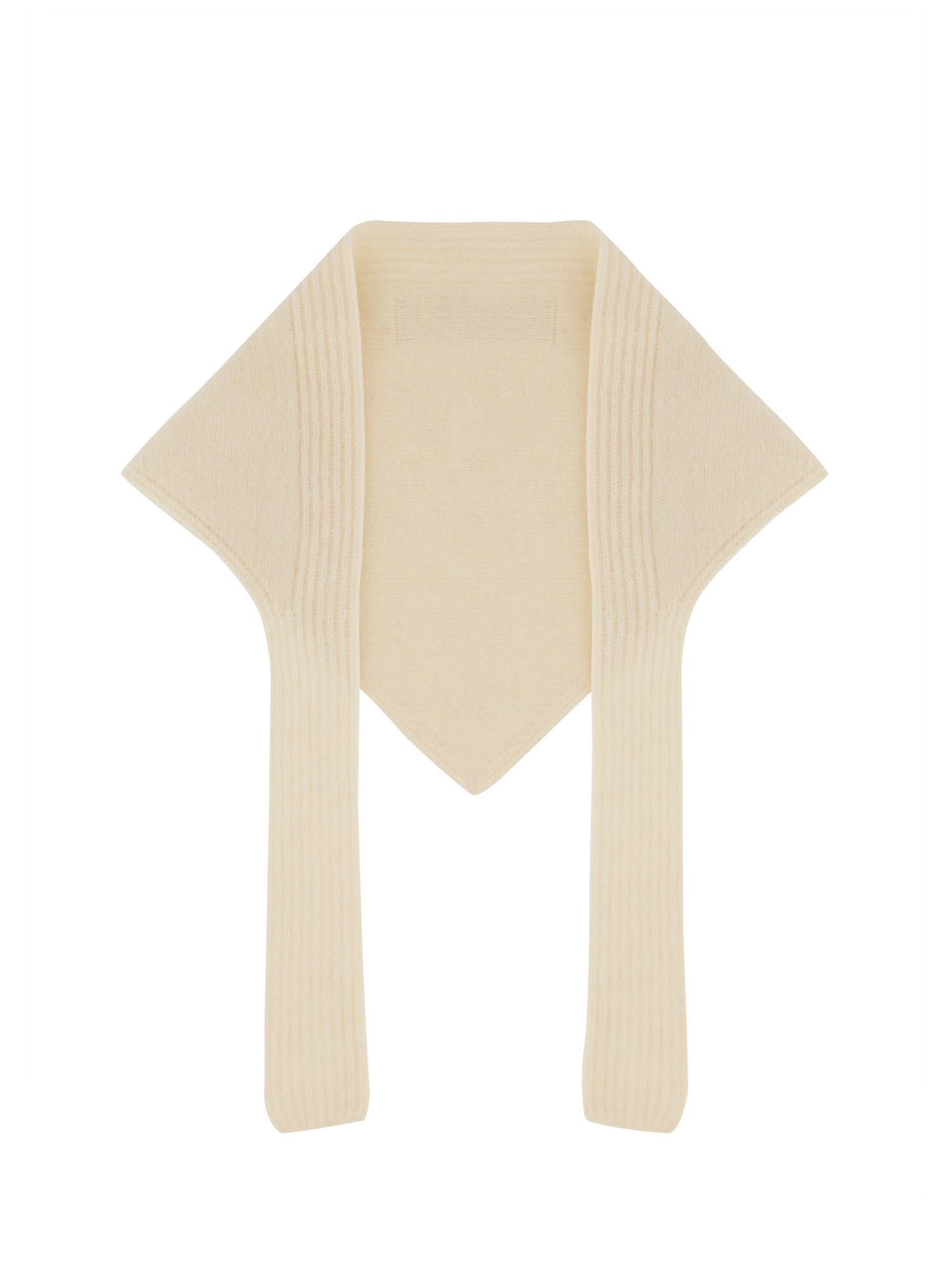 Jacquemus jacquemus grosgrain logo shawl