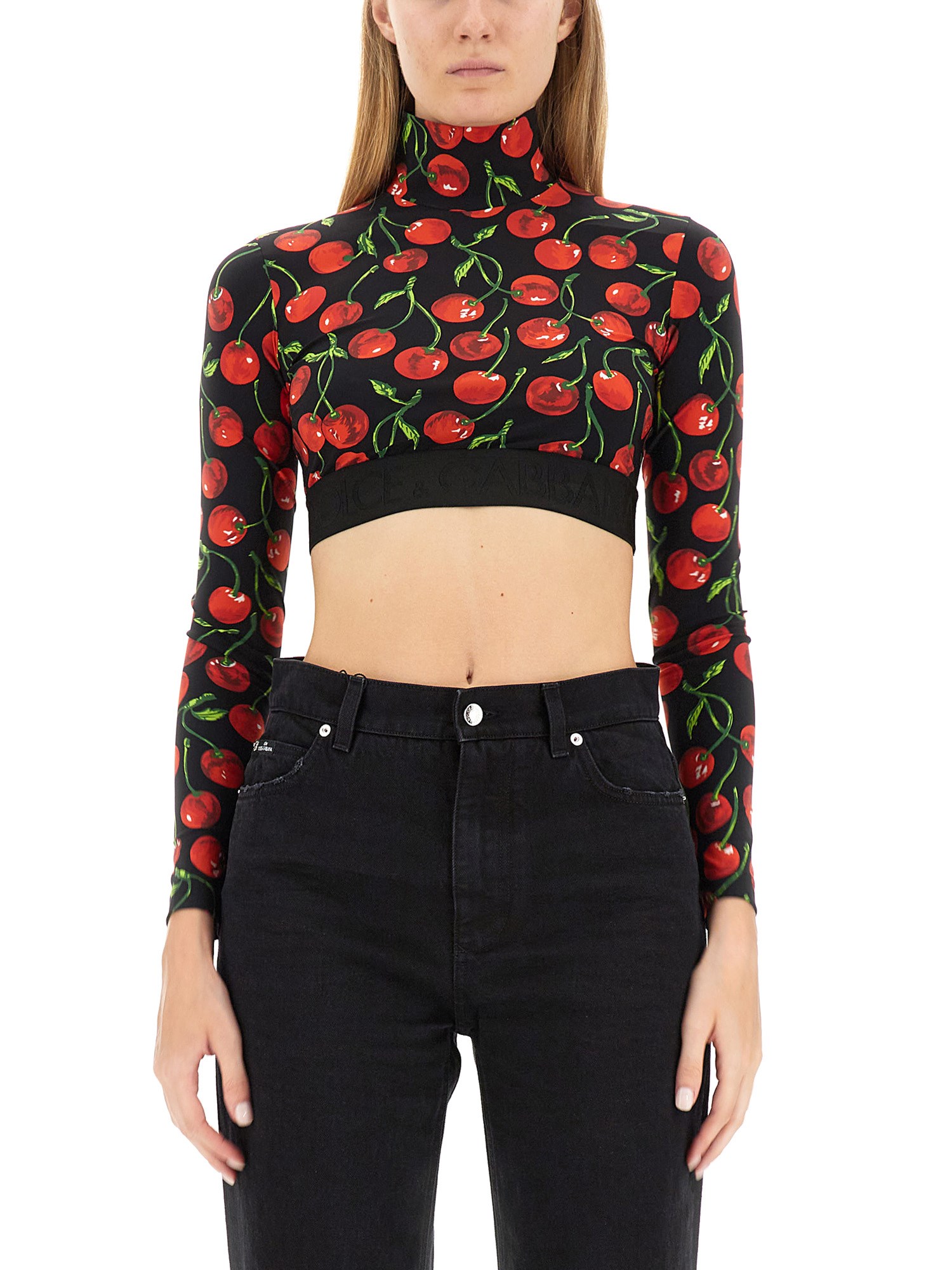 Dolce & Gabbana dolce & gabbana top cherries