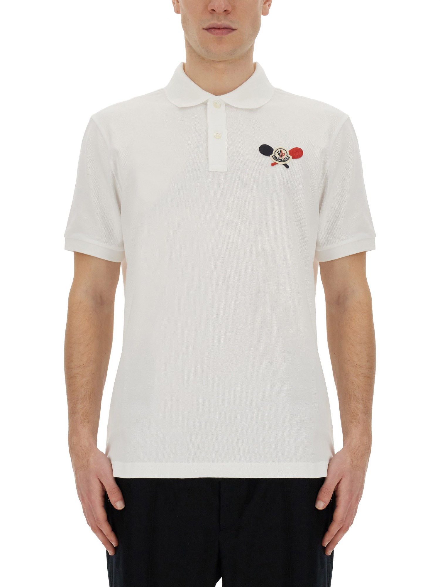 Moncler moncler polo with logo