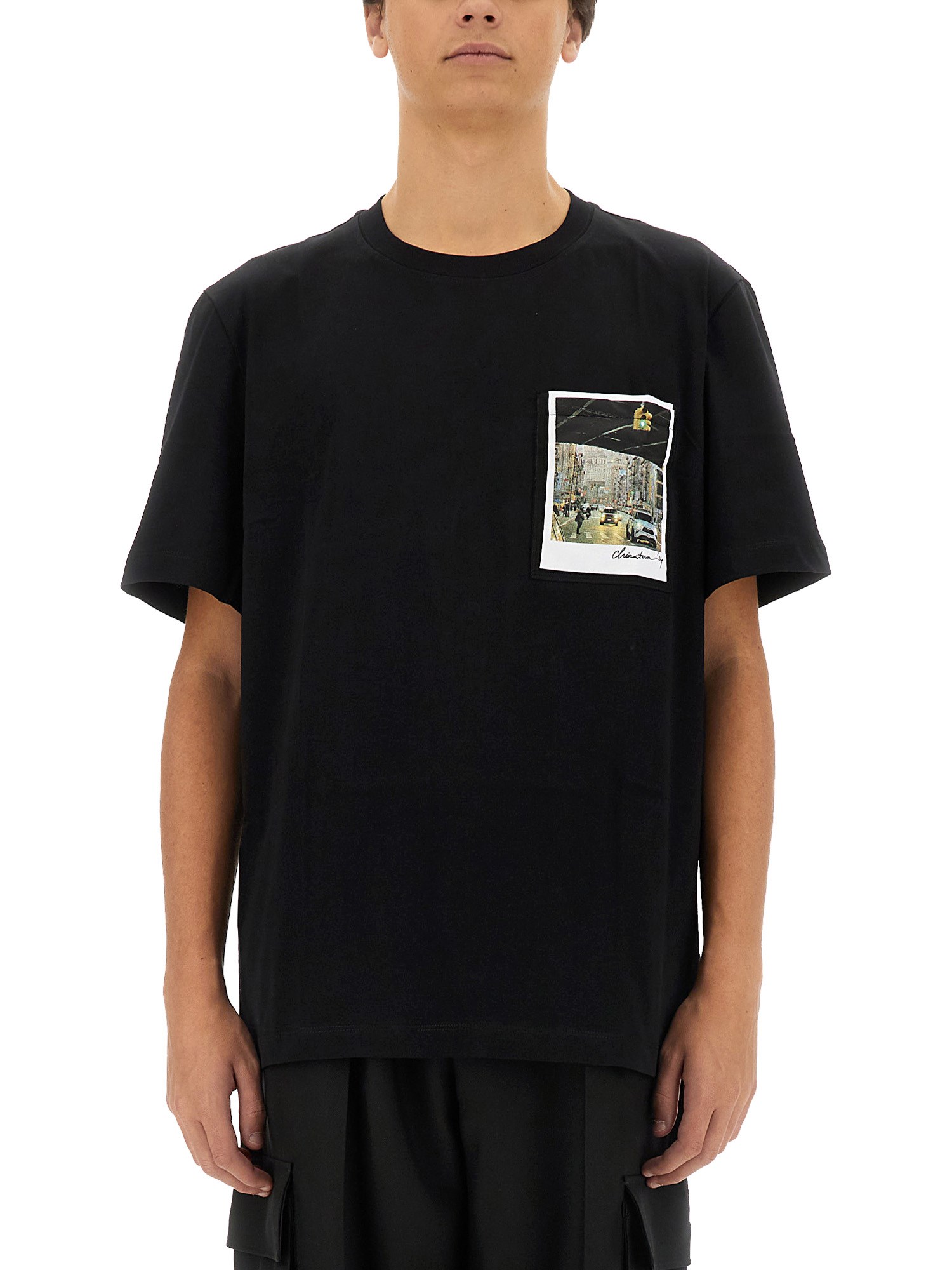 Helmut Lang helmut lang t-shirt with logo