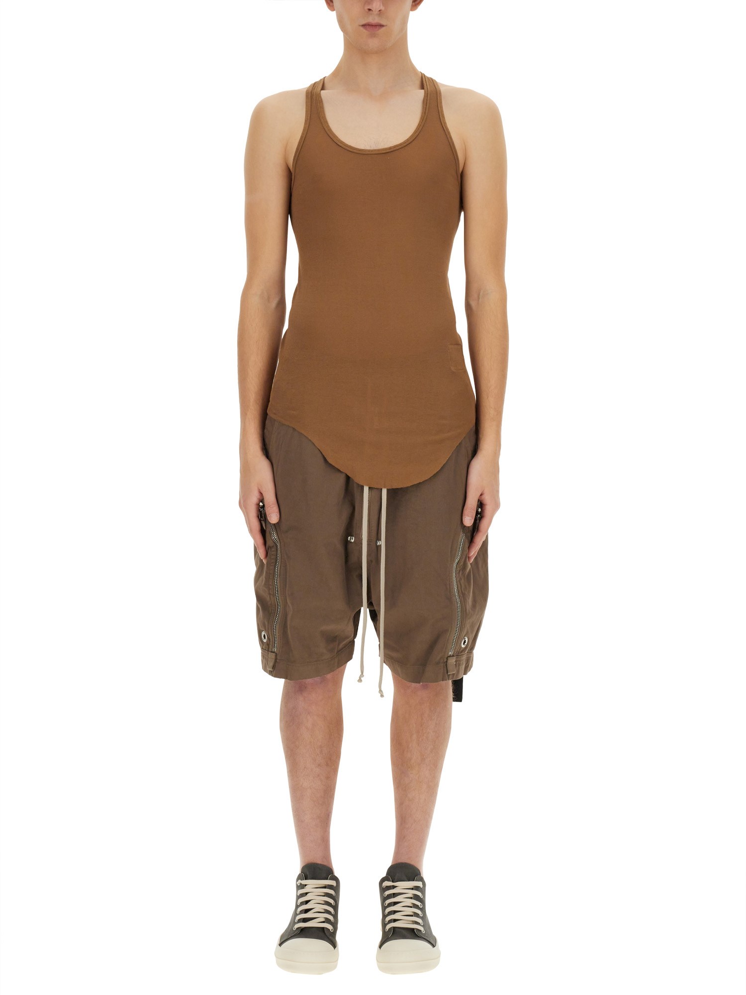 Rick Owens Drkshdw rick owens drkshdw cotton tank top