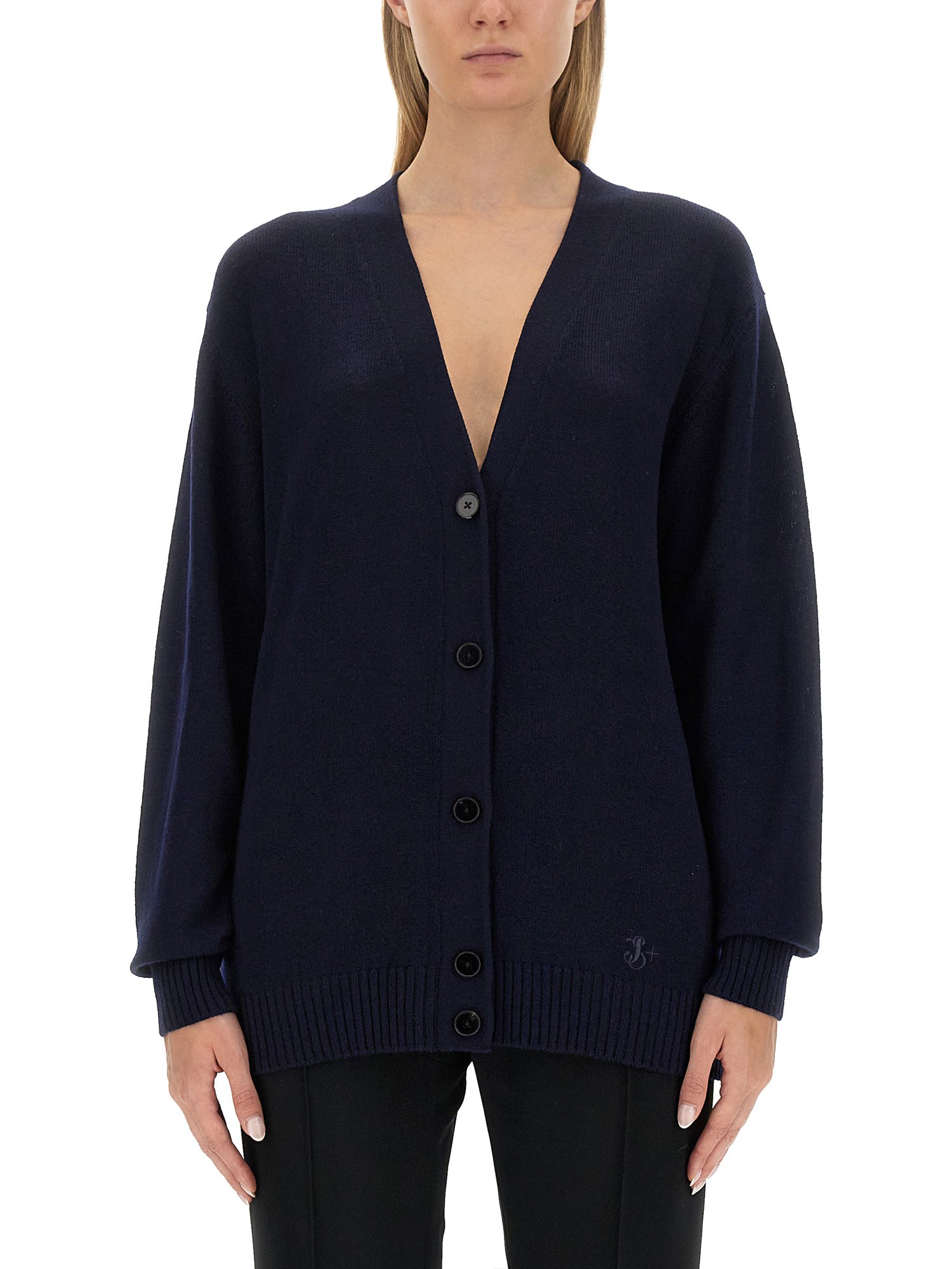 Jil Sander jil sander wool cardigan