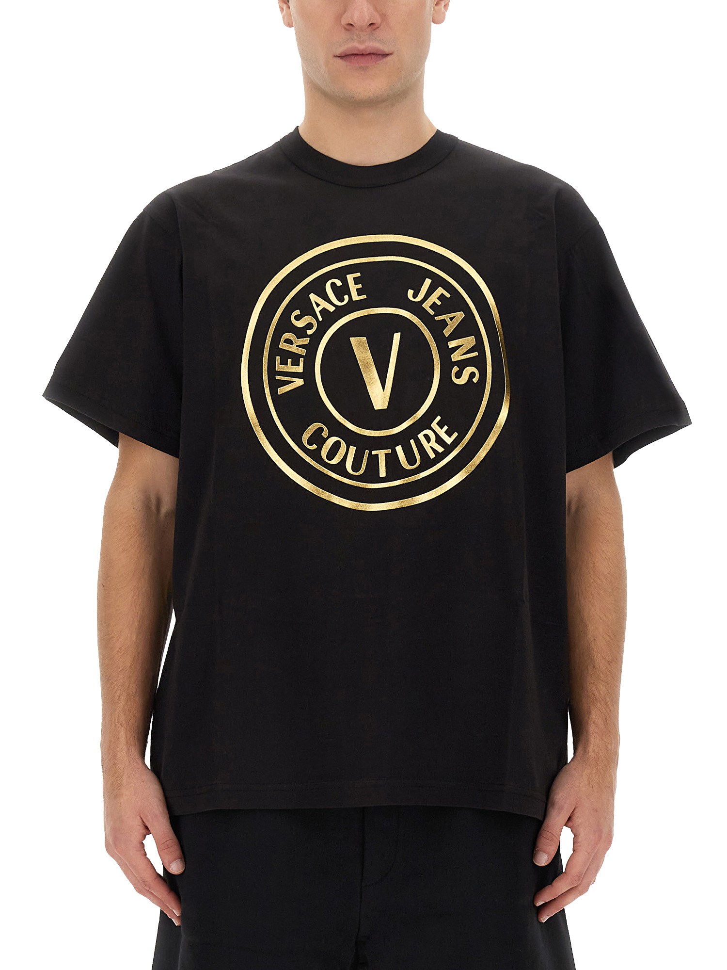 Versace Jeans Couture versace jeans couture "v-emblem" t-shirt