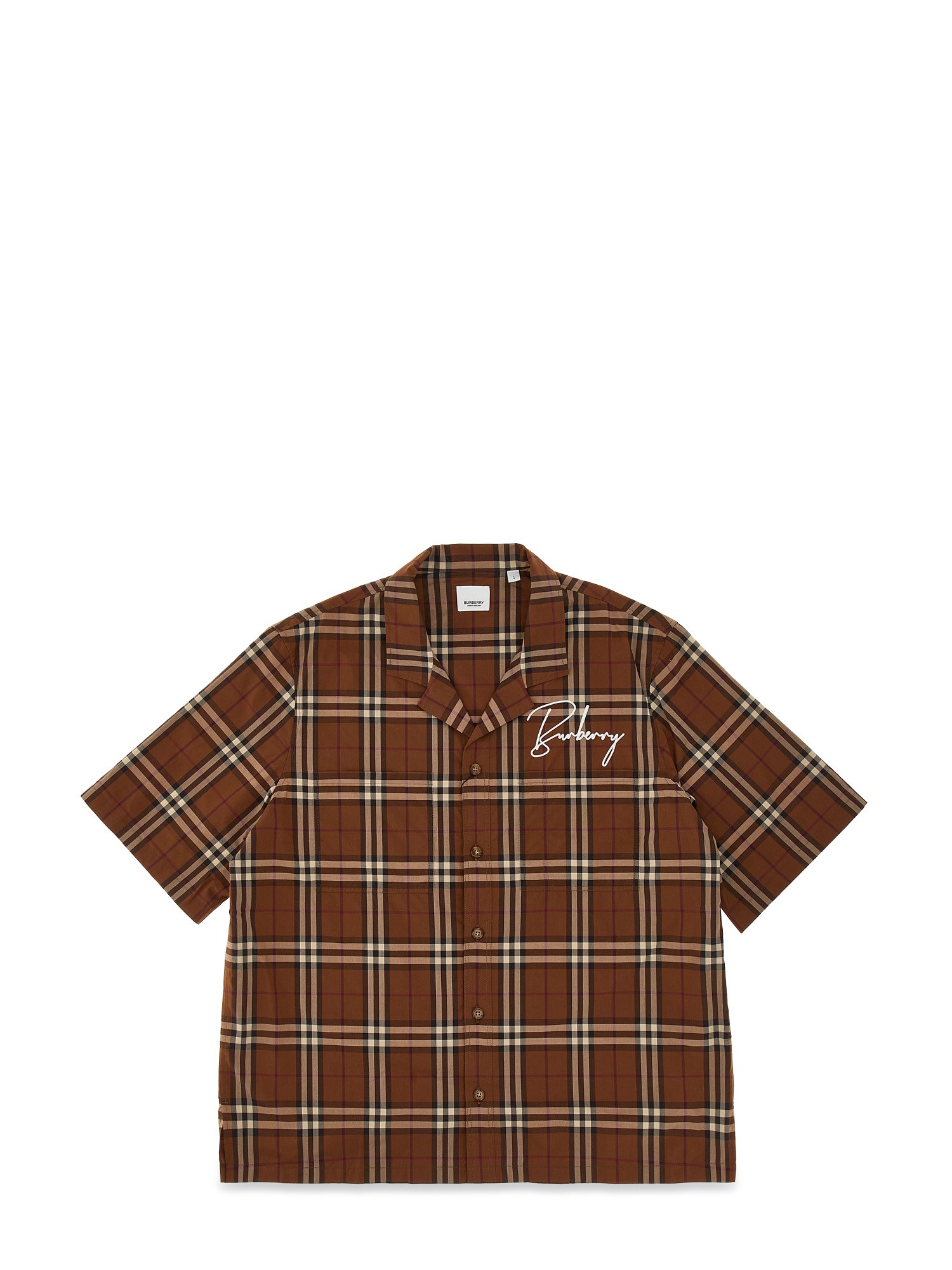 Burberry burberry shirt with check pattern