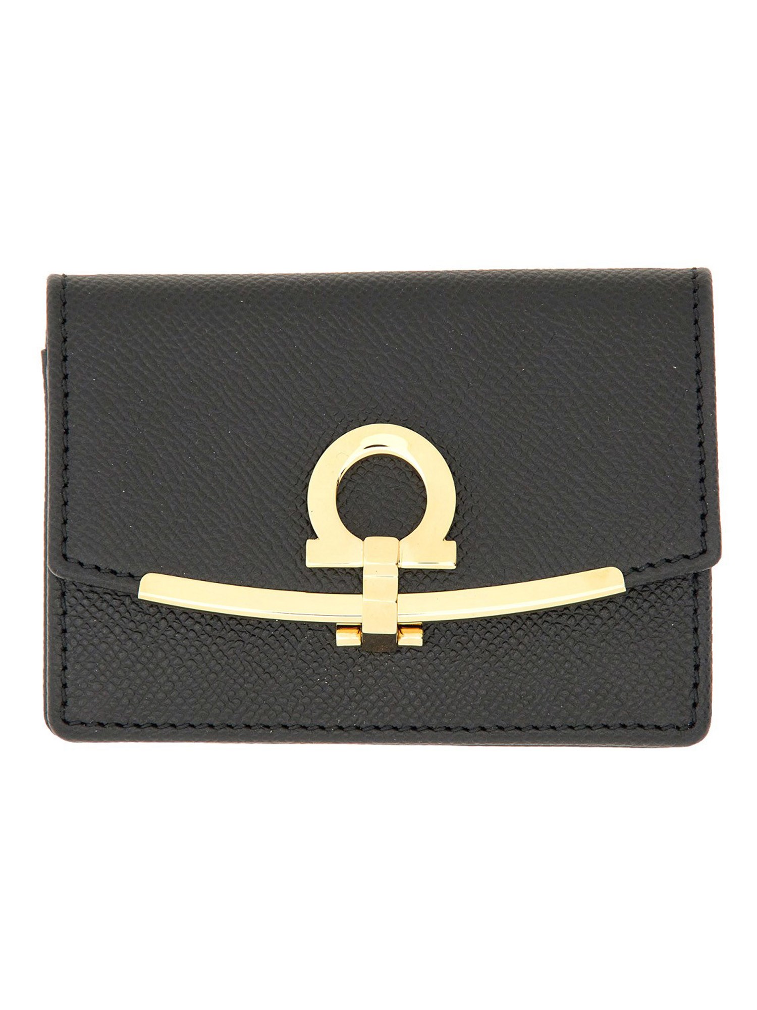 Ferragamo ferragamo business card holder "hooks"